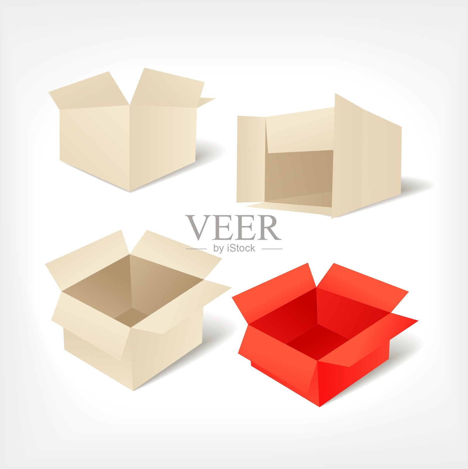 纸板集图标素材