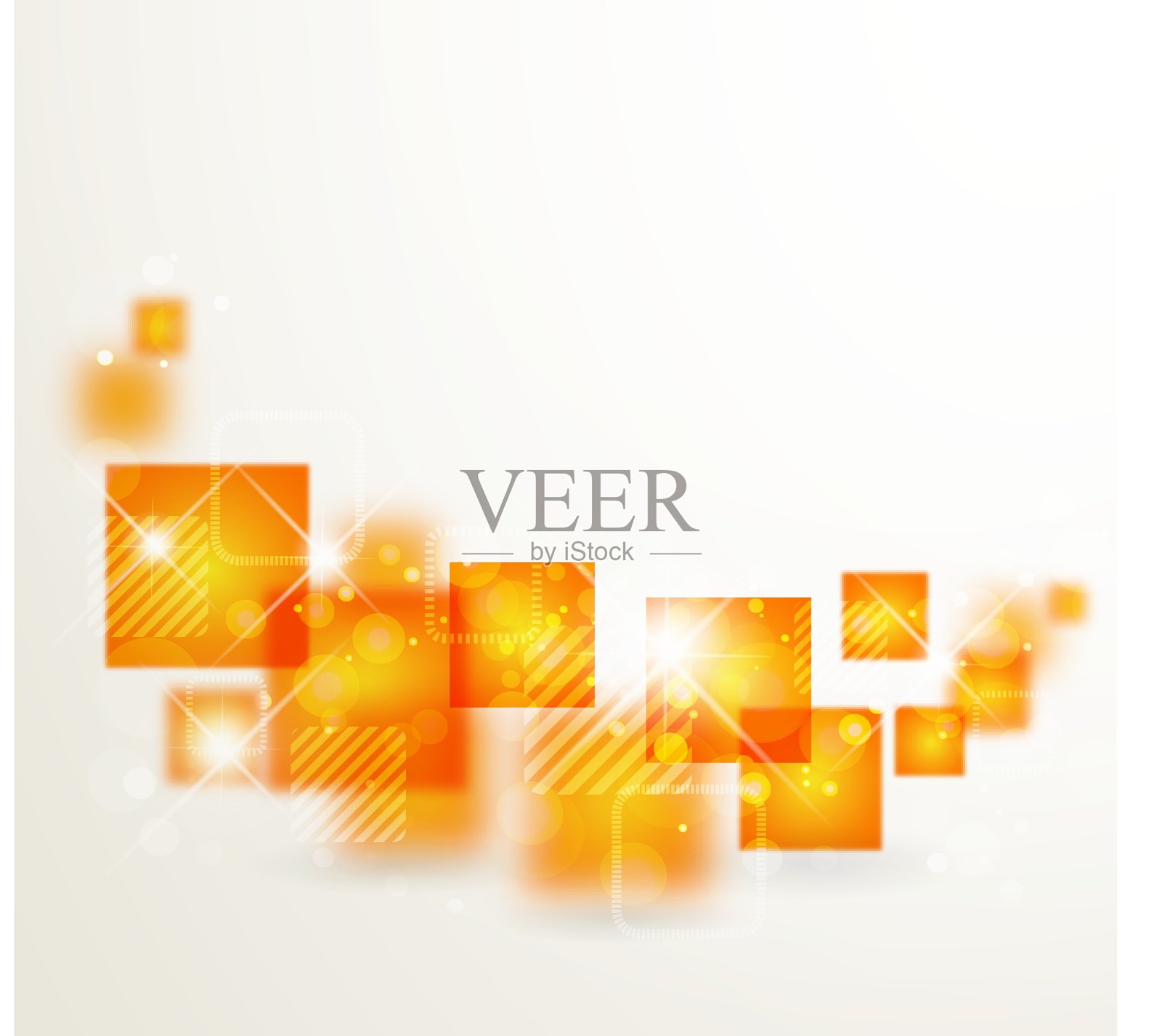 抽象的背景与程式化的抽象插画图片素材