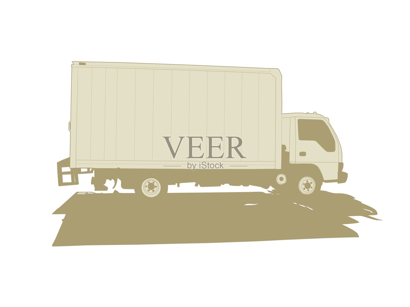 卡车设计元素图片