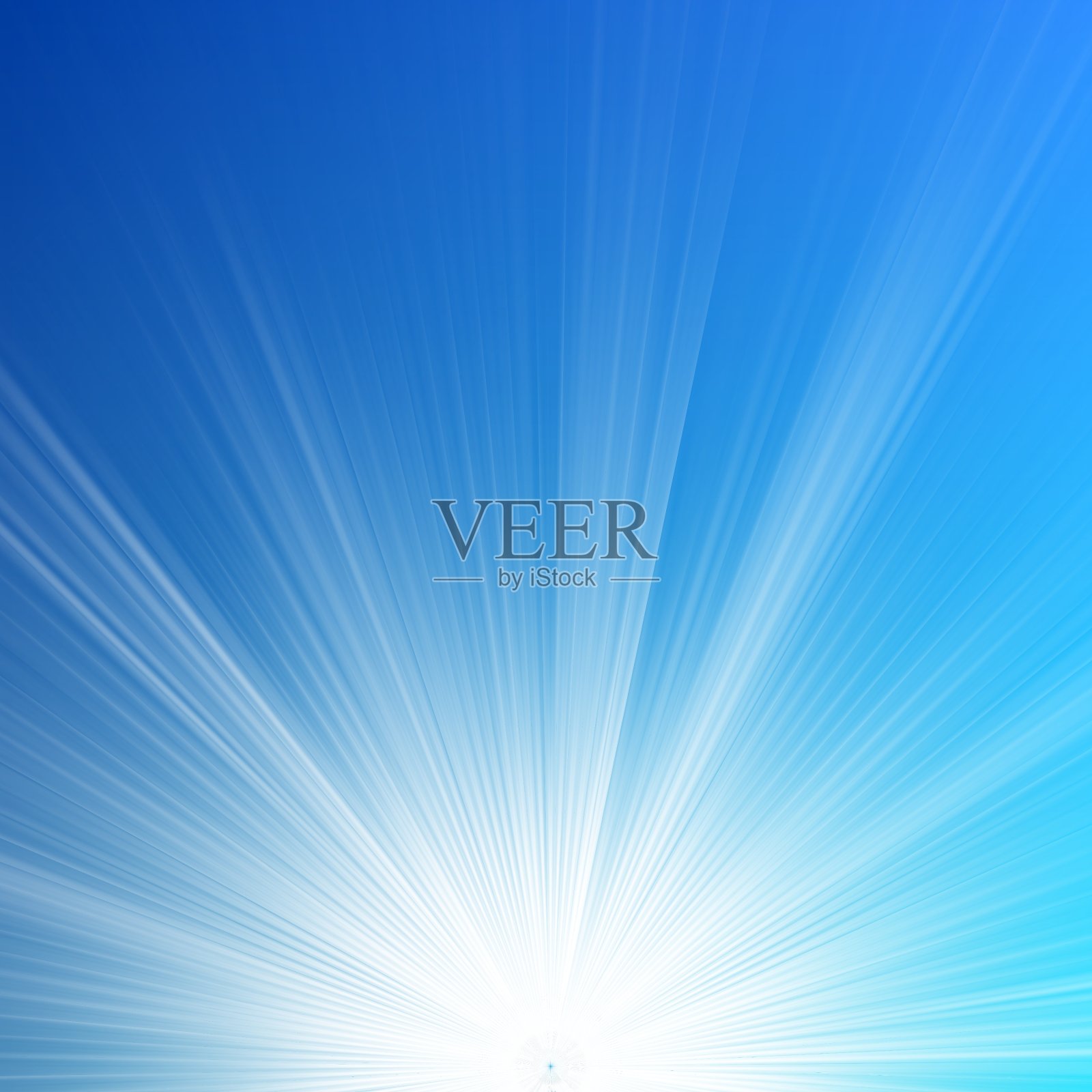 蓝色设计与EPS 10爆发插画图片素材