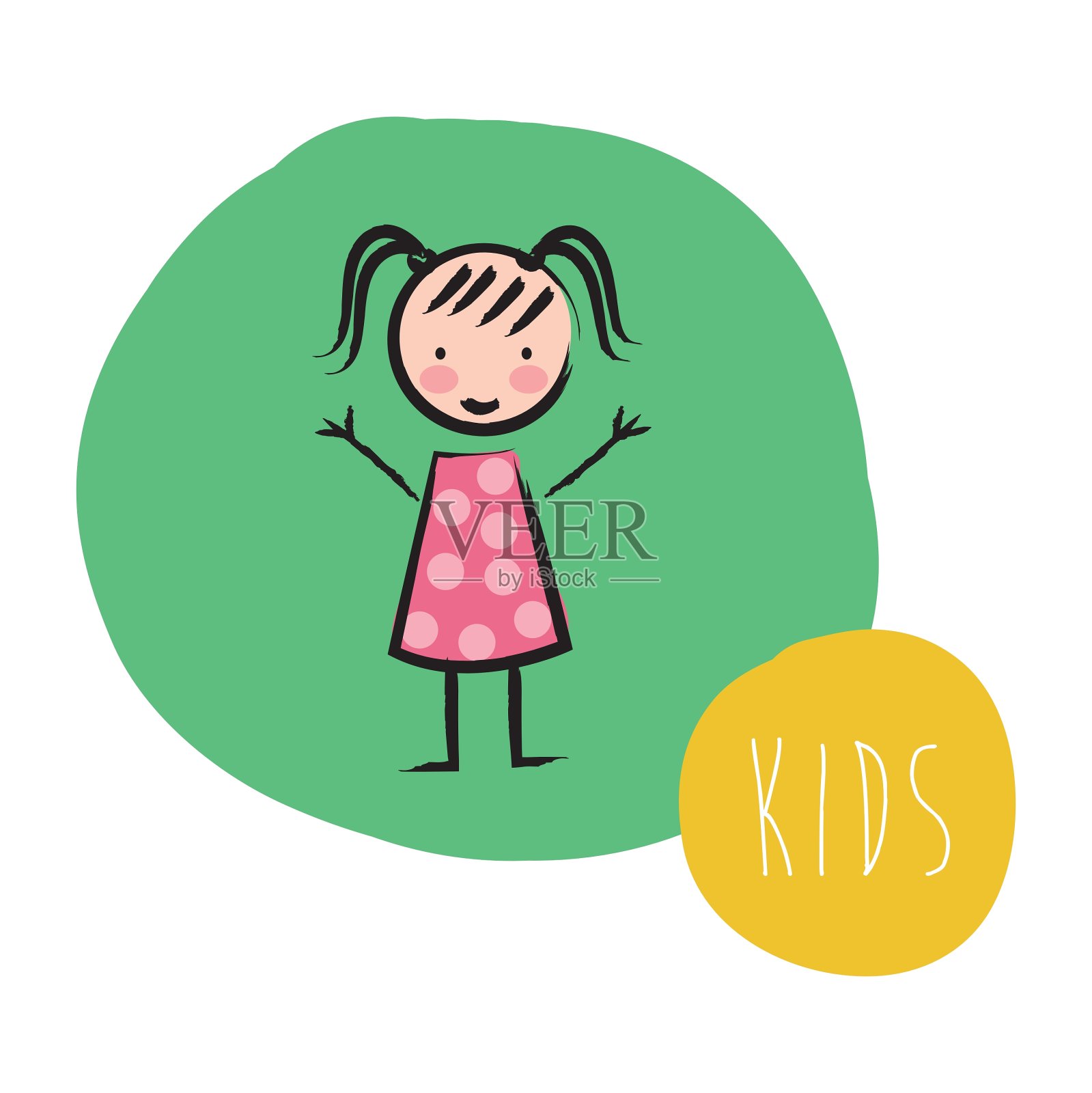 孩子们设计设计元素图片