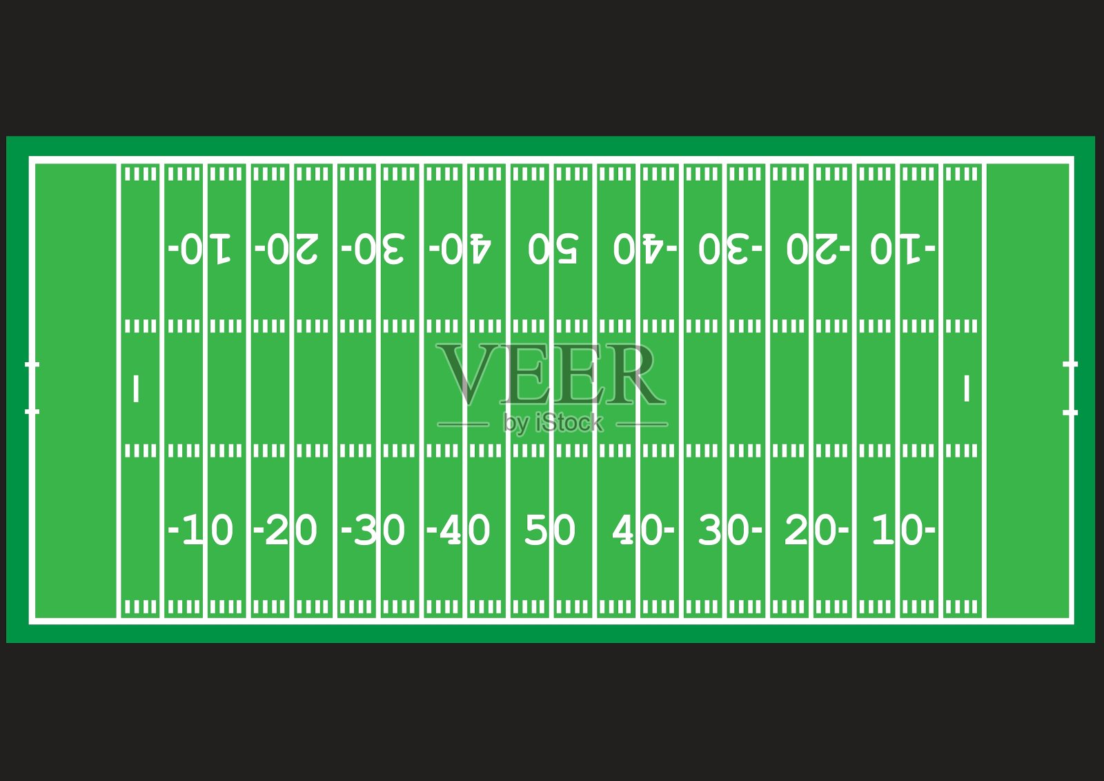 美式橄榄球场插画图片素材