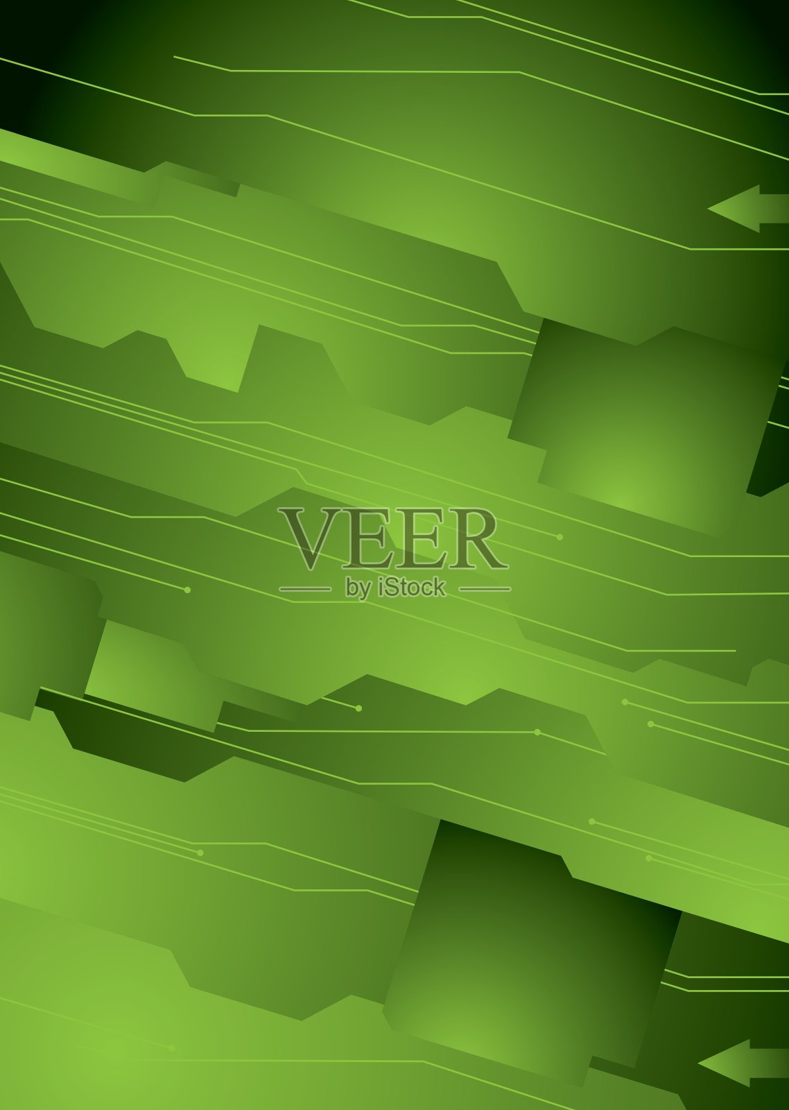 数字世界插画图片素材