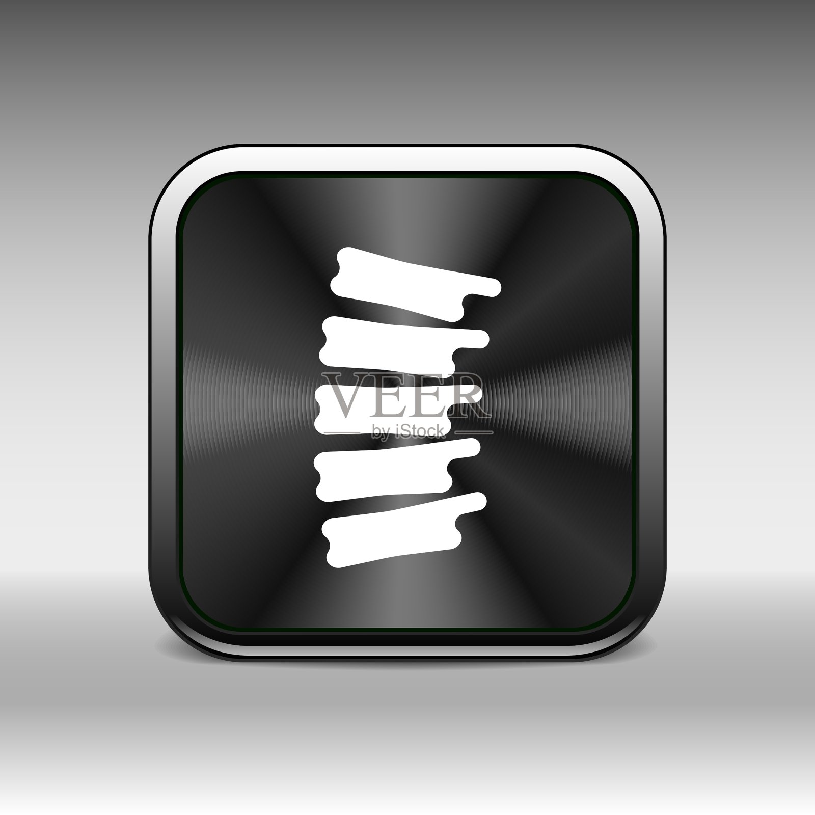 脊柱诊断符号设计脊柱图标插画图片素材