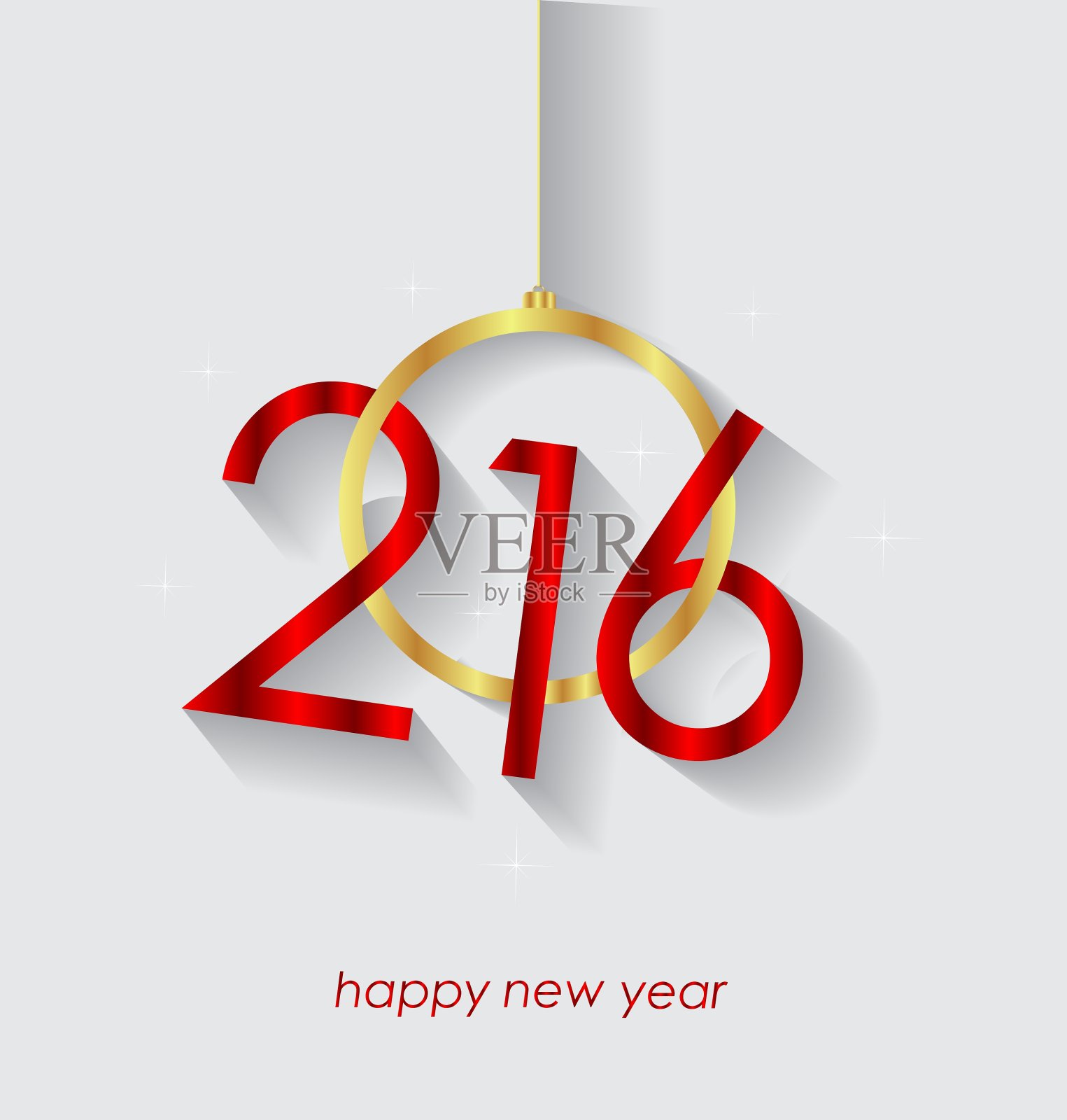 新年快乐，圣诞快乐插画图片素材