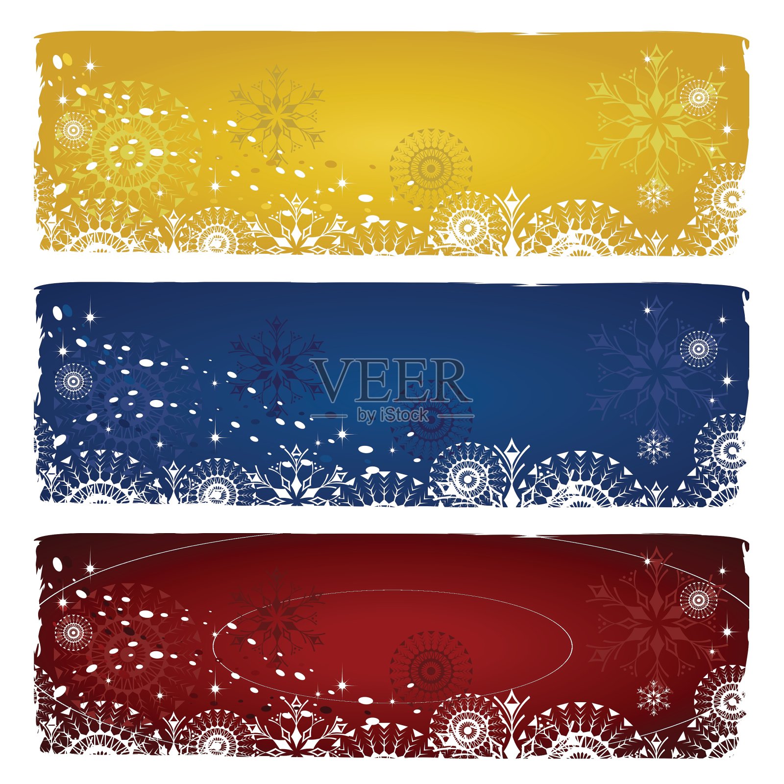 冬天的横幅插画图片素材