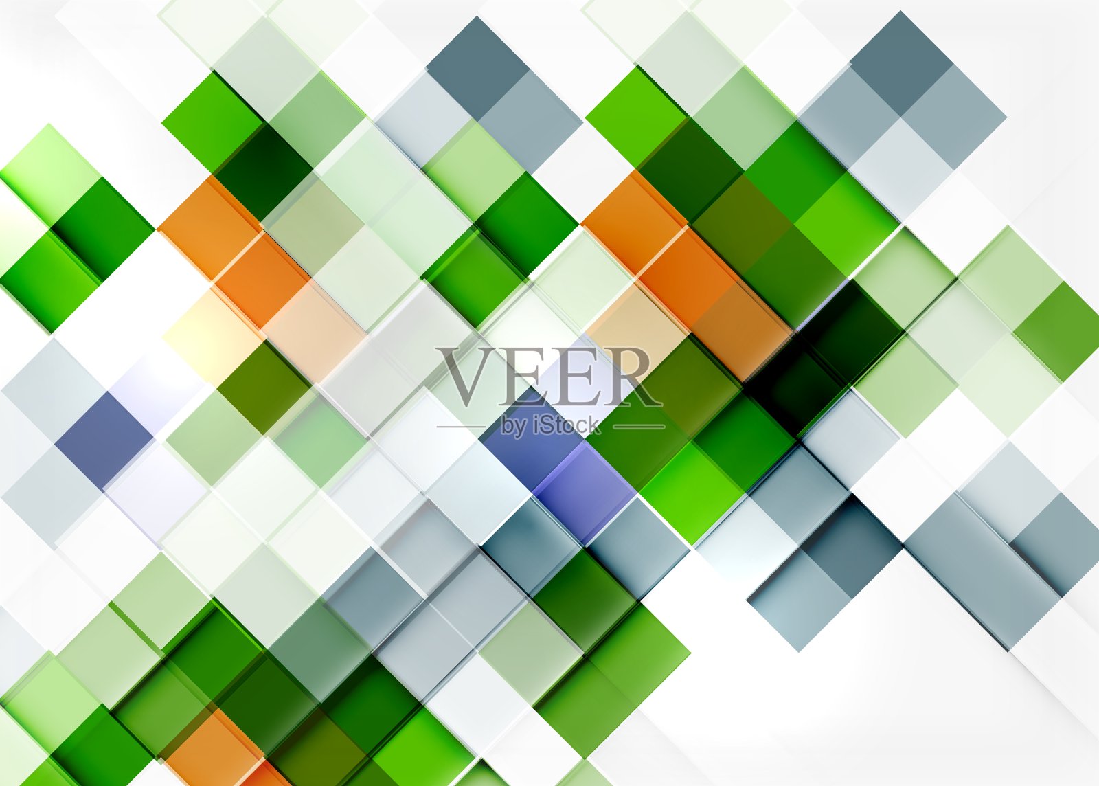 方形马赛克图案设计通用插画图片素材