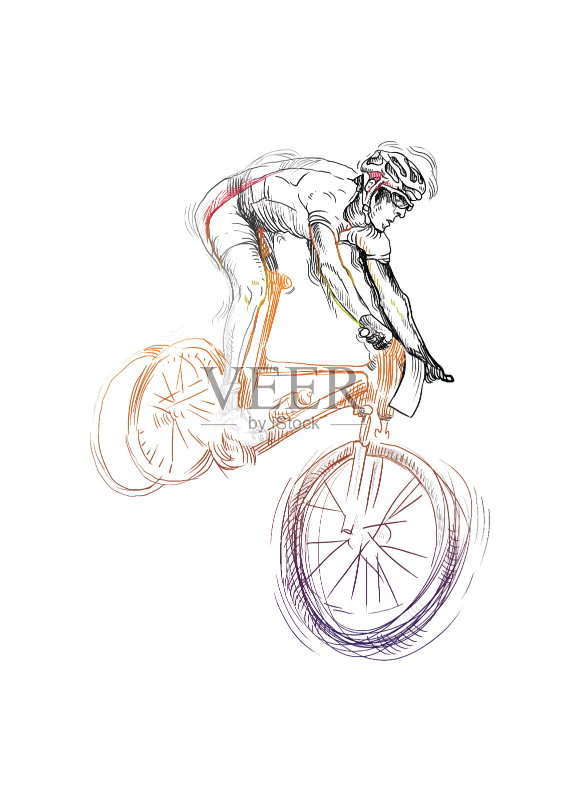 骑自行车,骑自行车设计元素图片