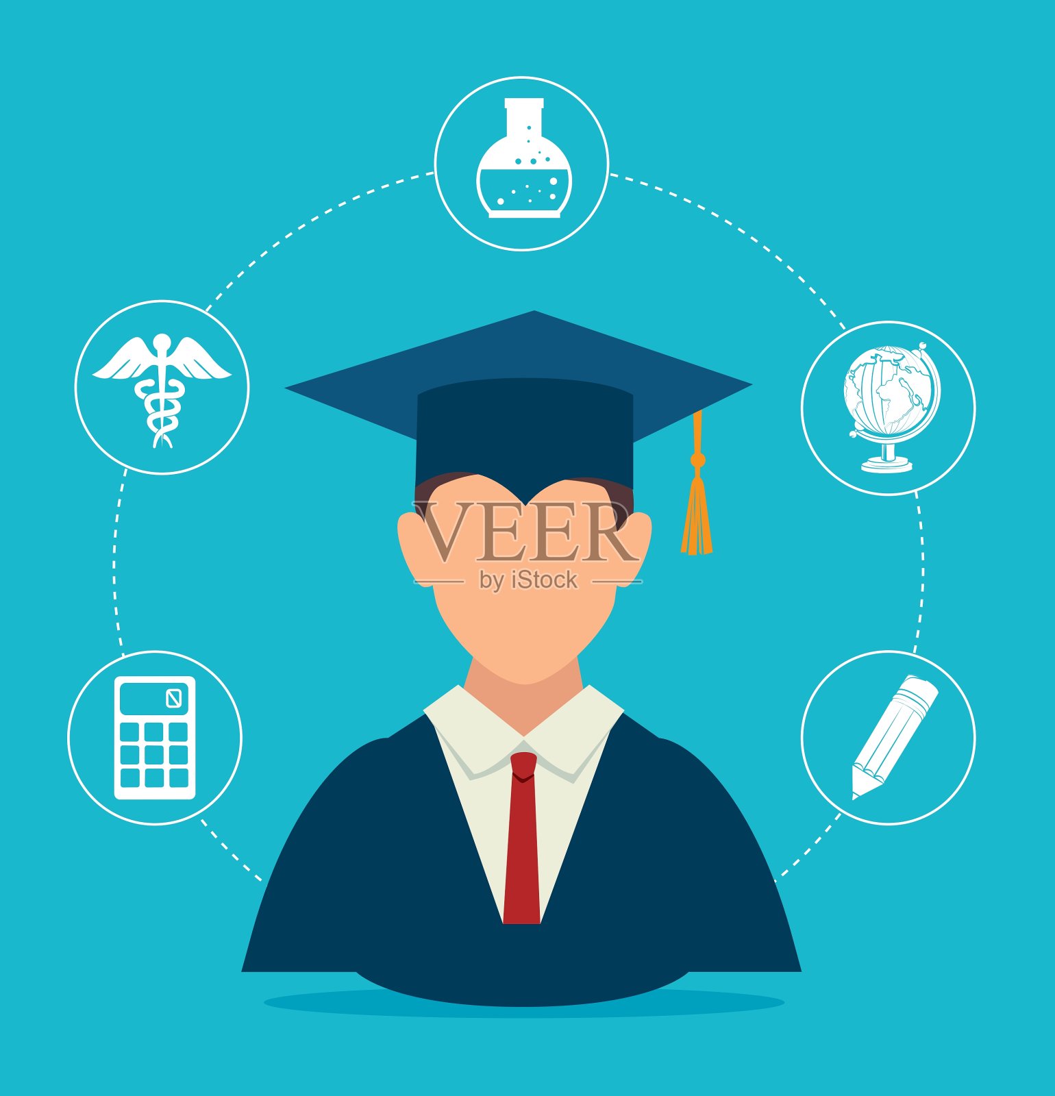 教育设计插画图片素材