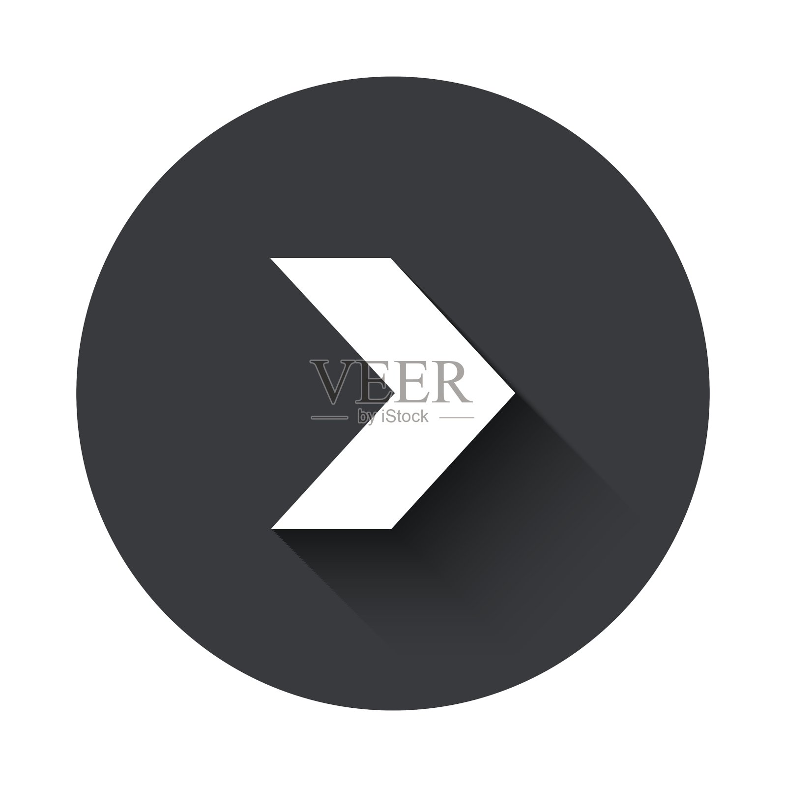 现代灰色圆圈图标图标素材