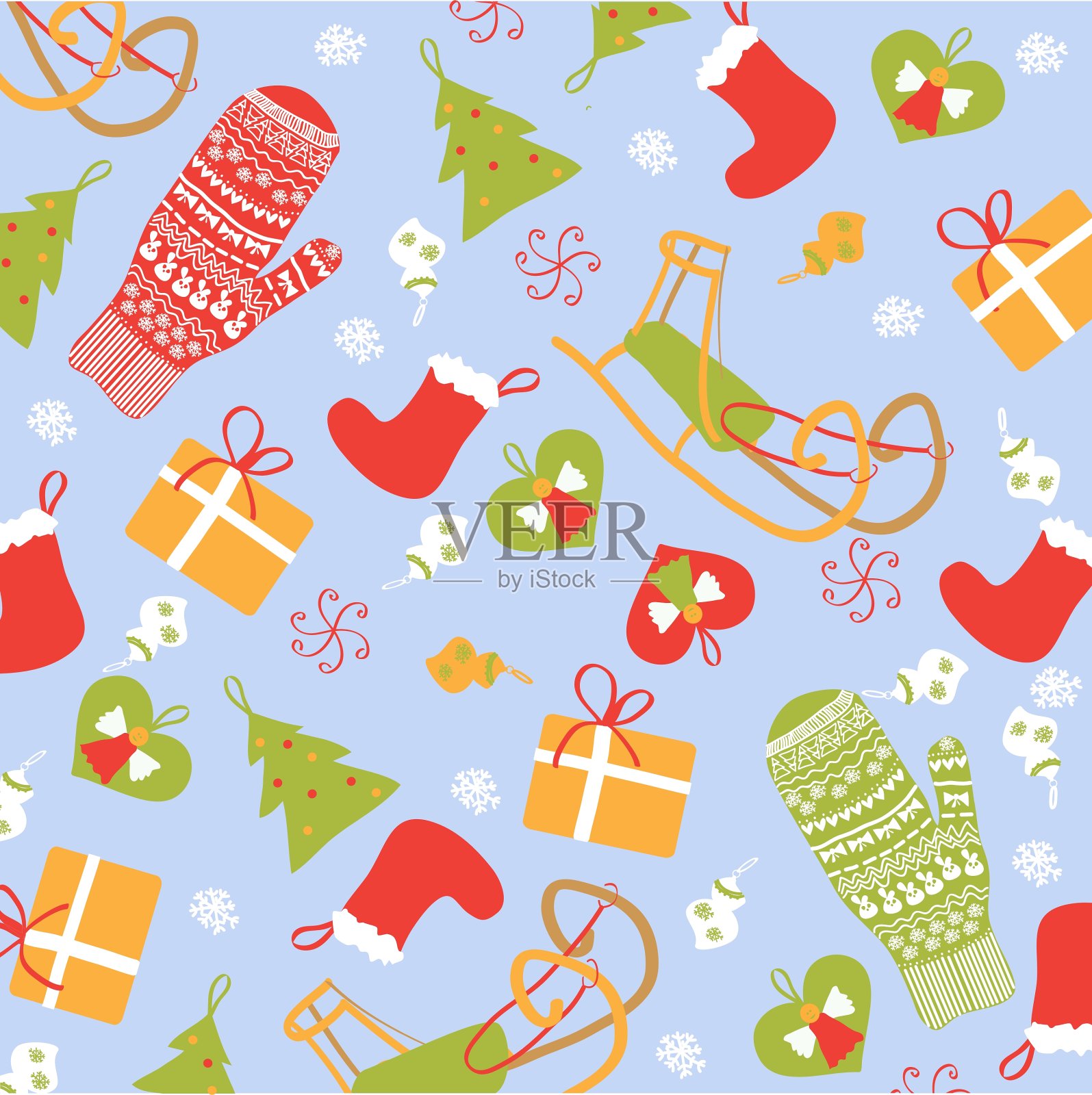 圣诞节的背景设计模板素材