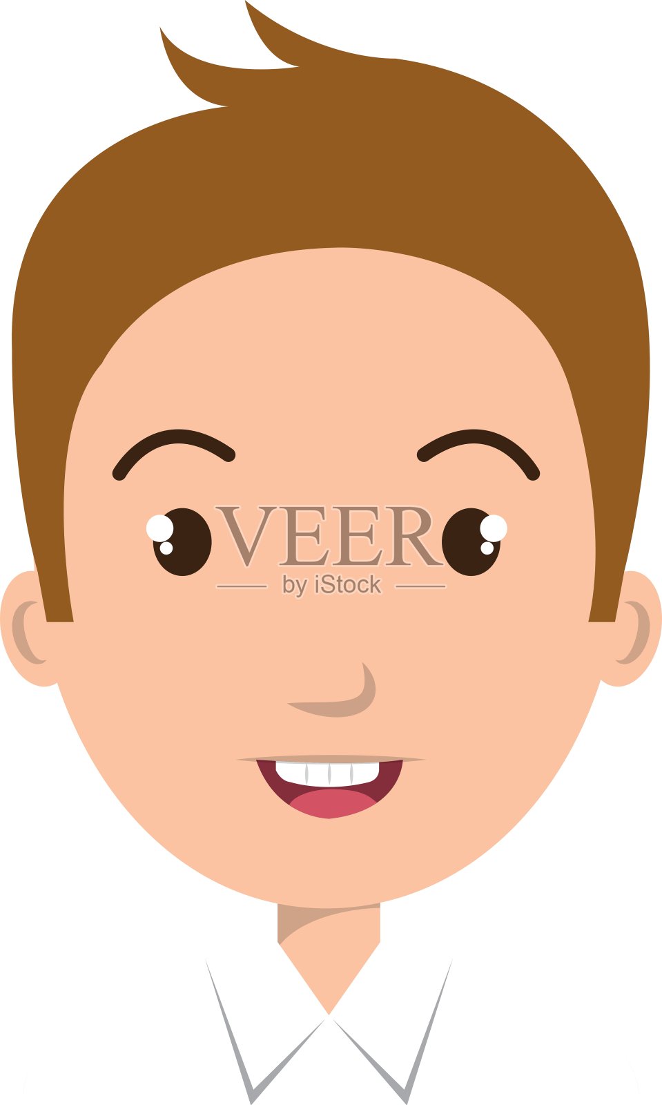 少年彩色卡通设计设计元素图片