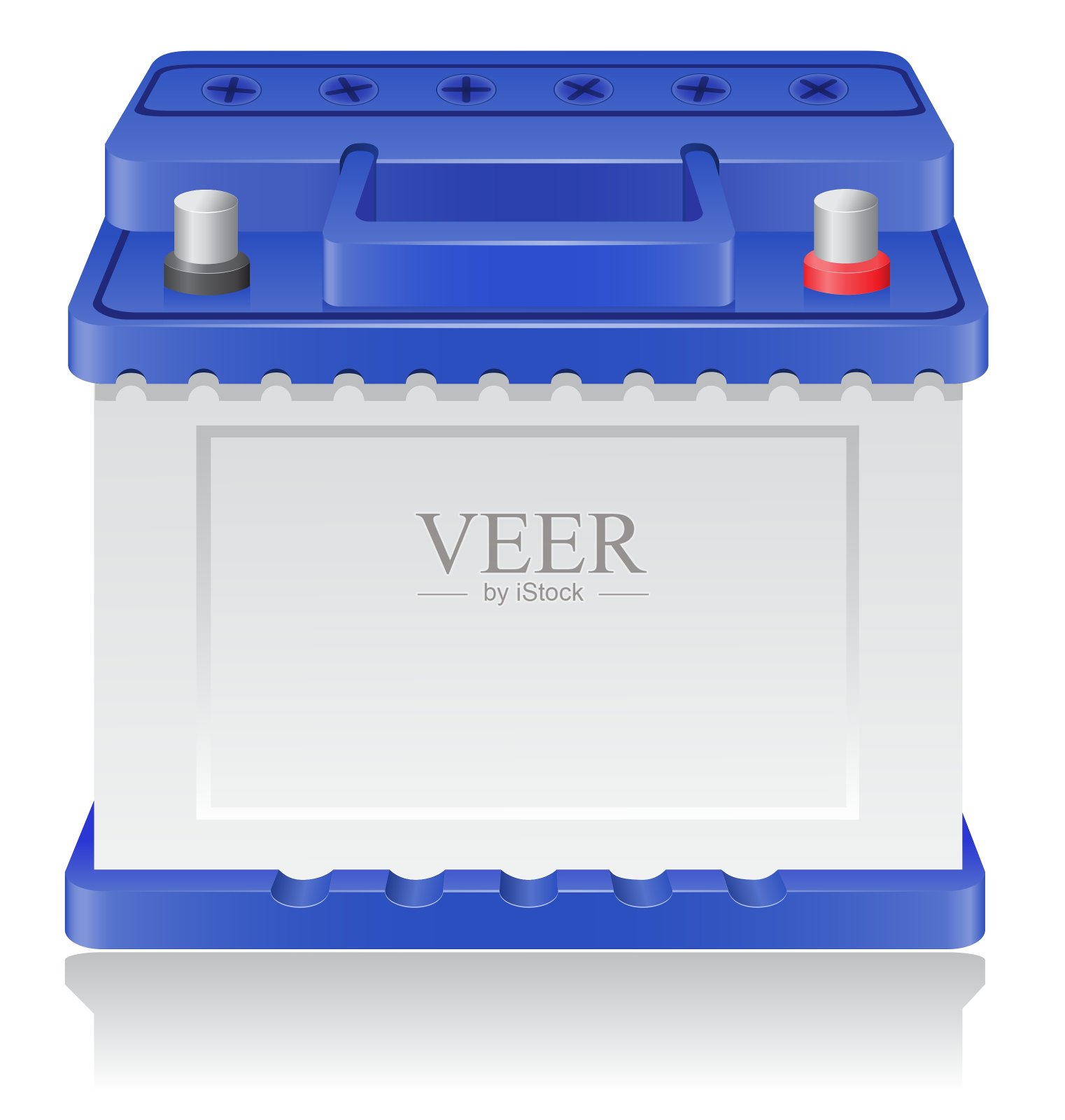 汽车电池设计元素图片