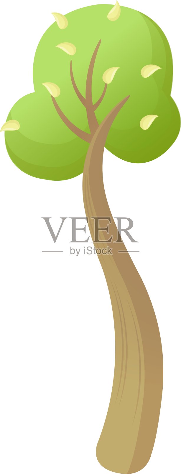 图标的树设计元素图片