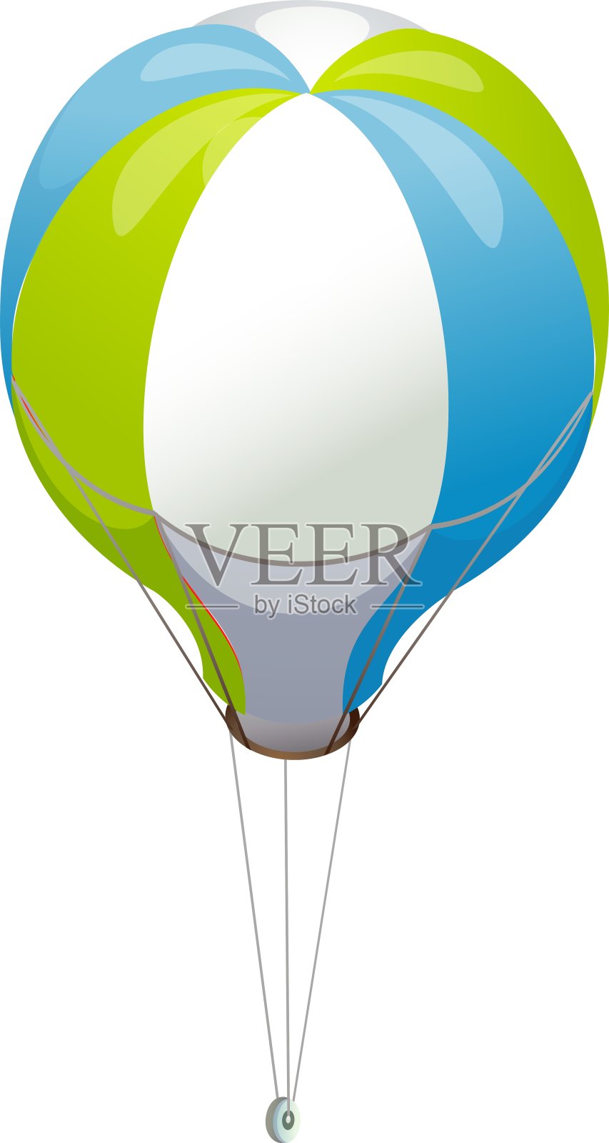 偶像热气球设计元素图片