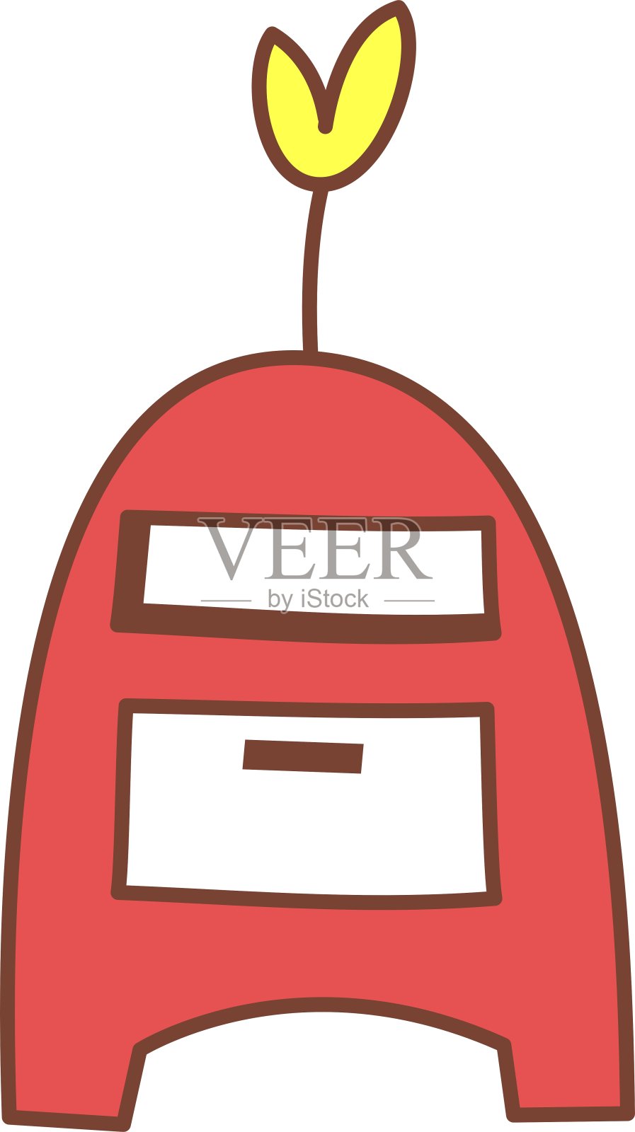 一个邮箱设计元素图片