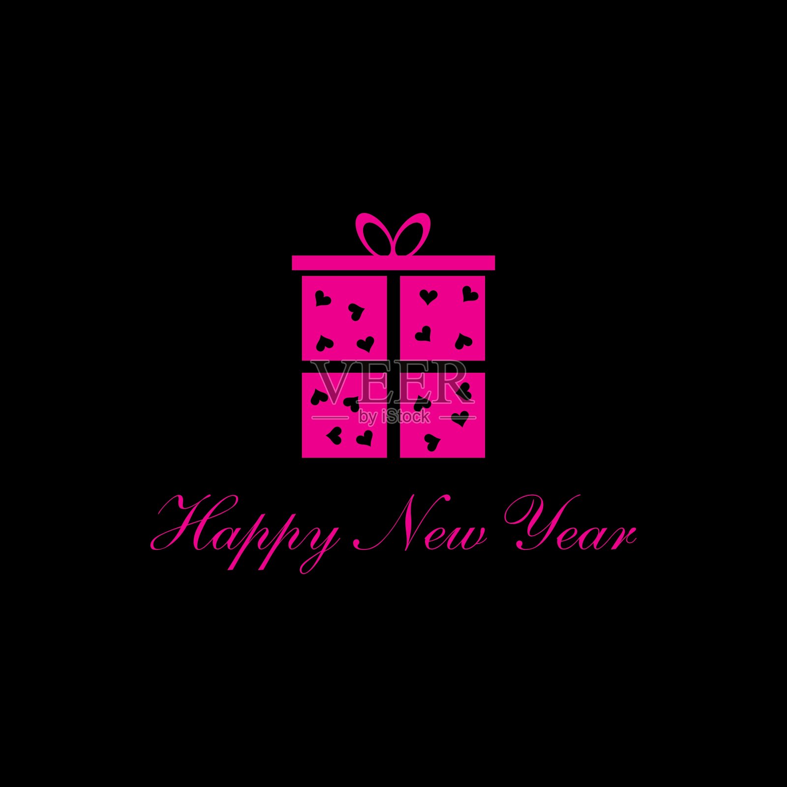 贺年礼盒设计模板素材