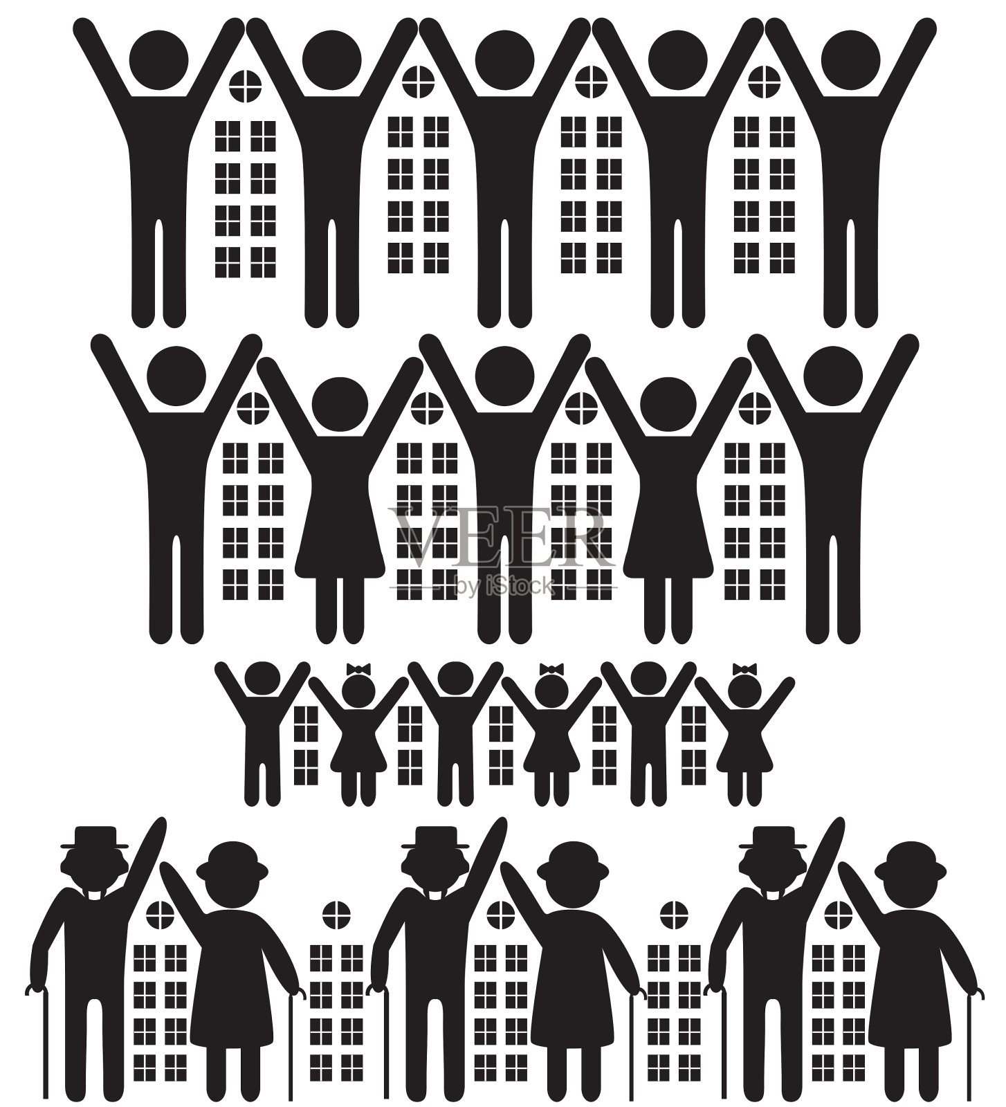 房屋建筑设计元素图片