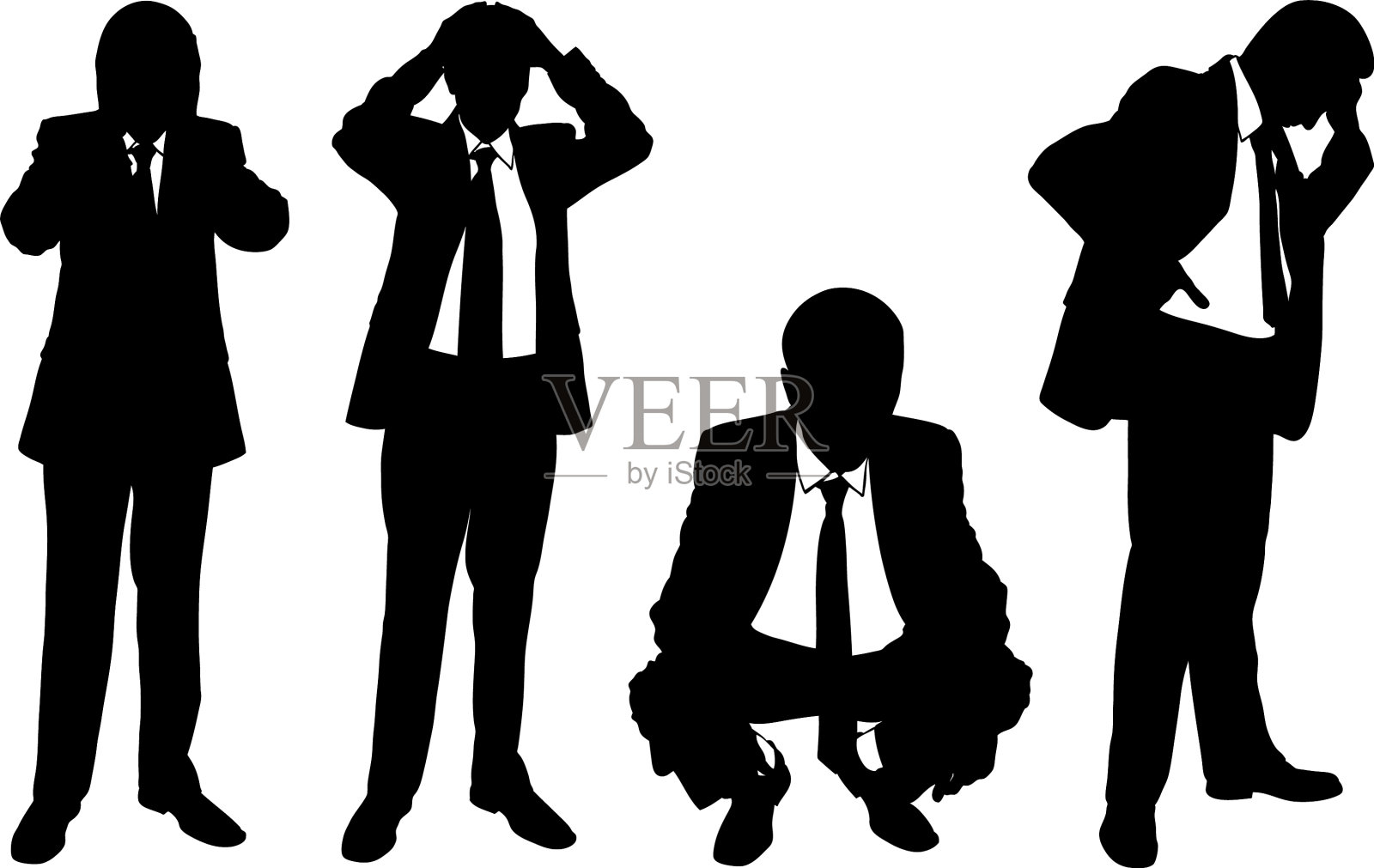 商人插画图片素材