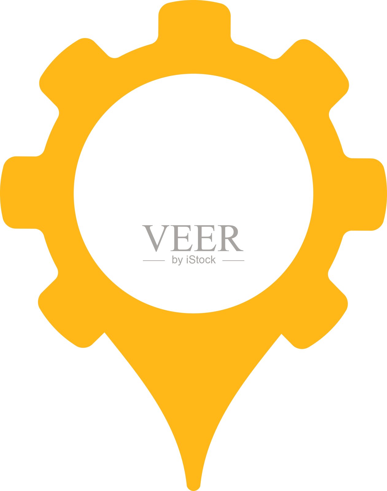 Gps设置图标从商业双色设置插画图片素材