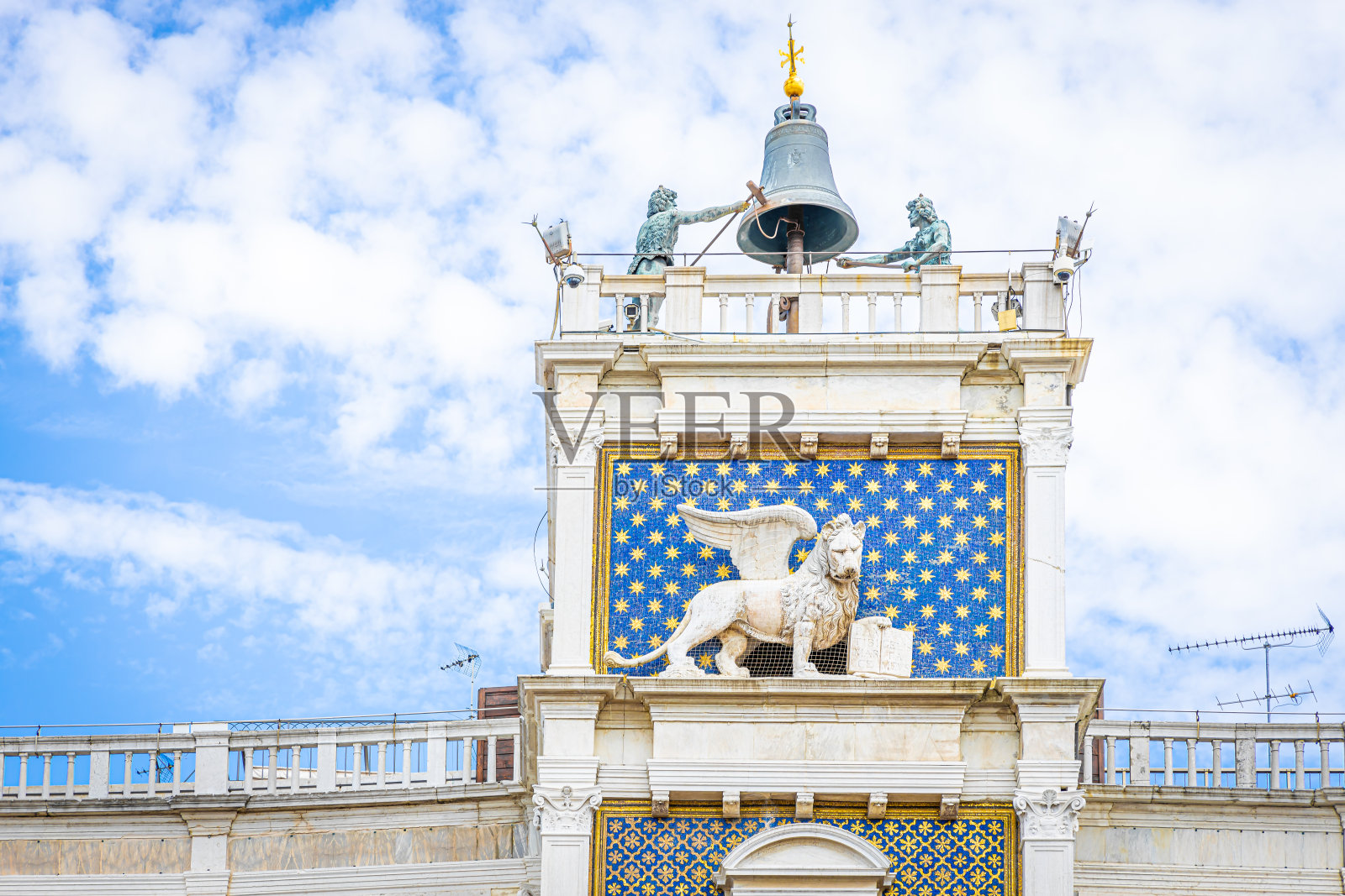 Torre dell'Orologio，意大利威尼斯照片摄影图片