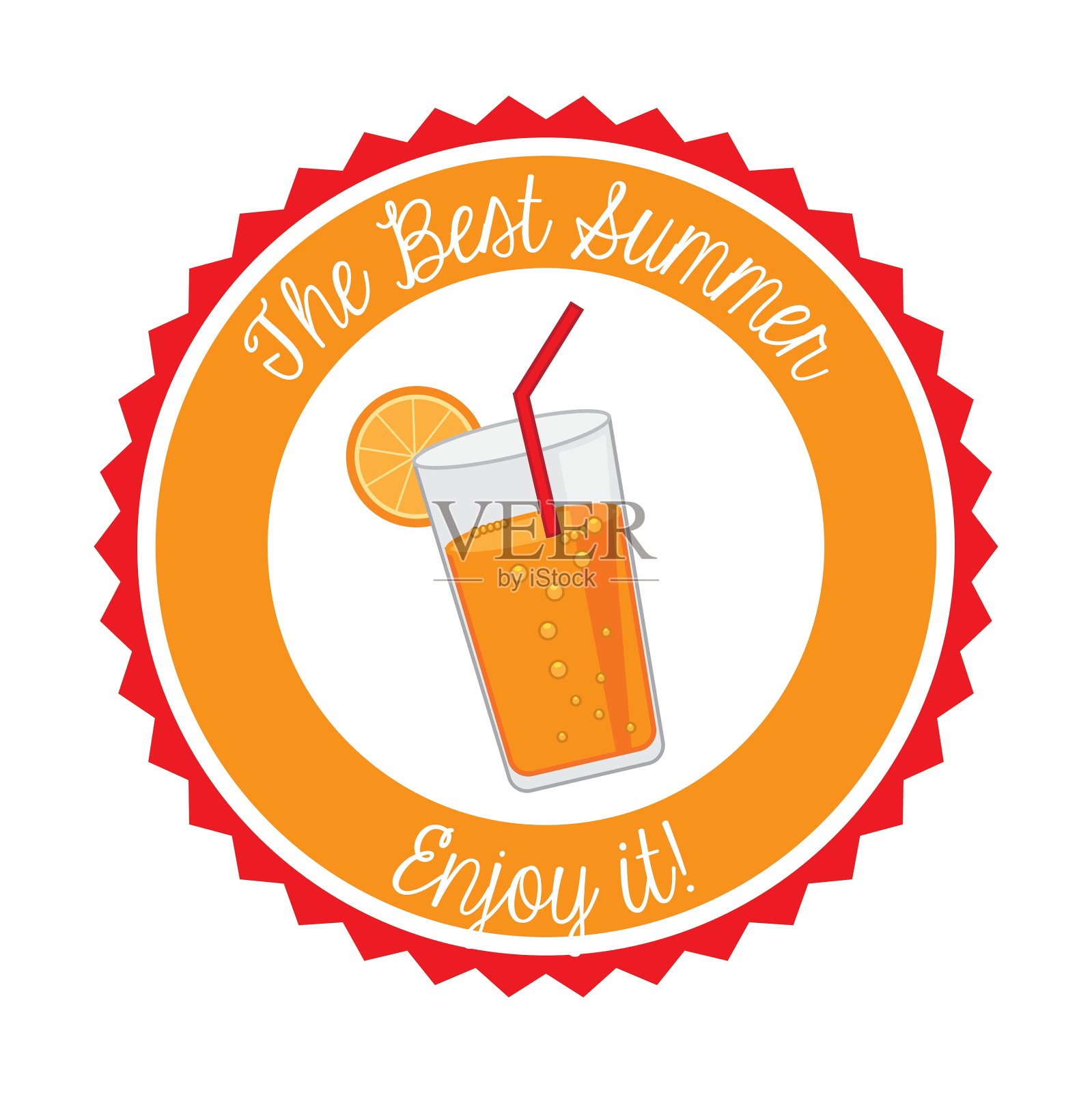 最好的夏天设计元素图片