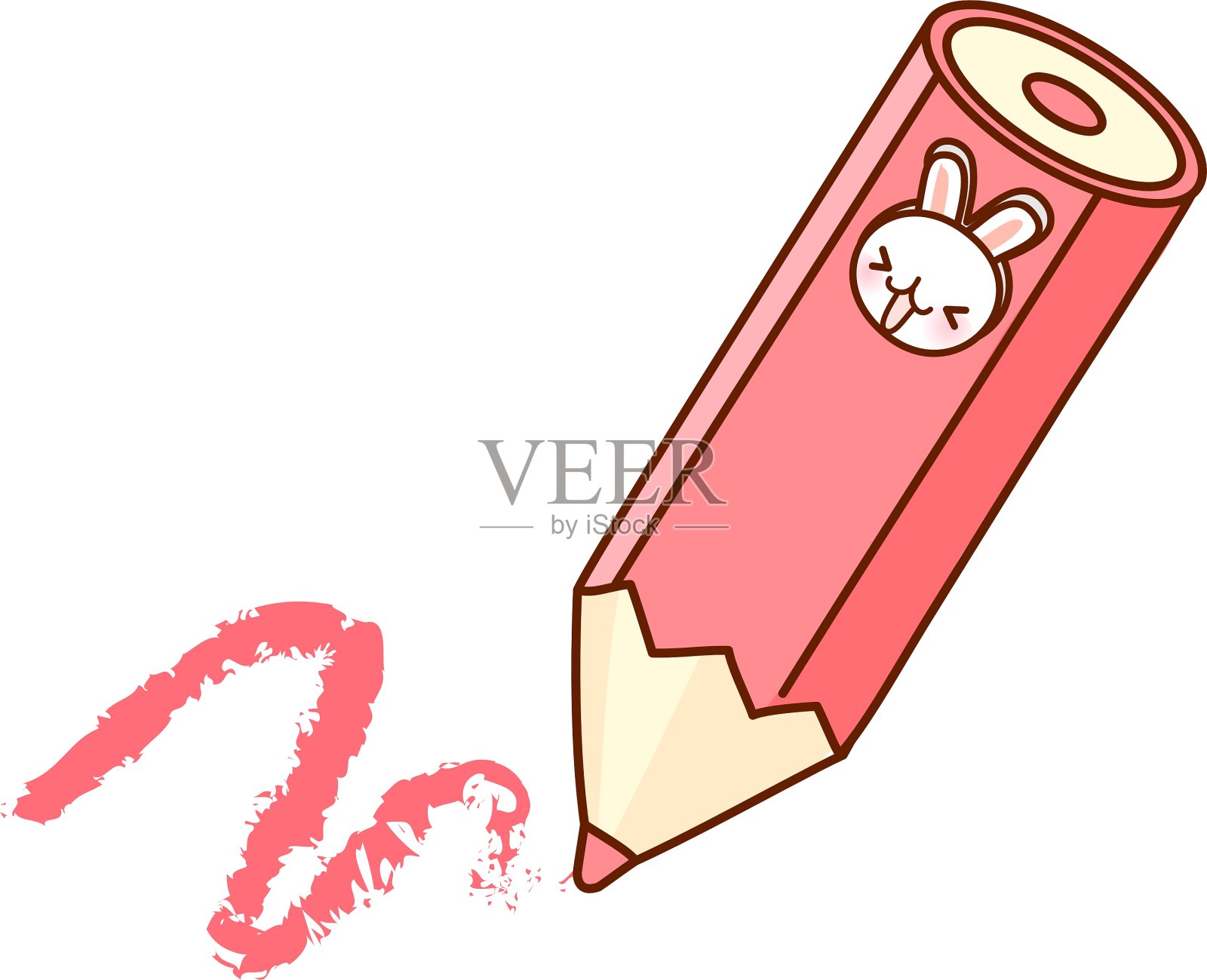 一个彩色铅笔设计元素图片