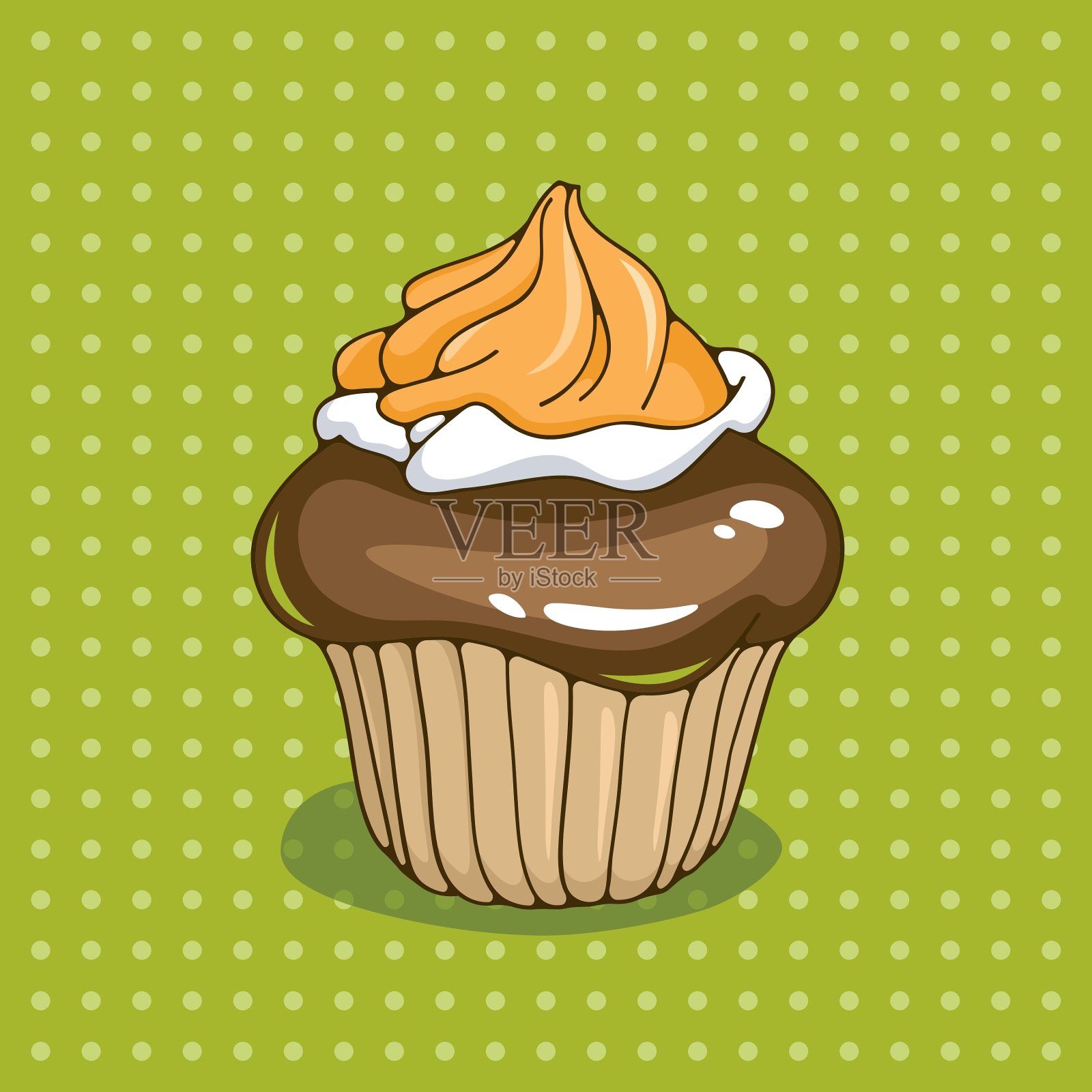 蛋糕插画图片素材