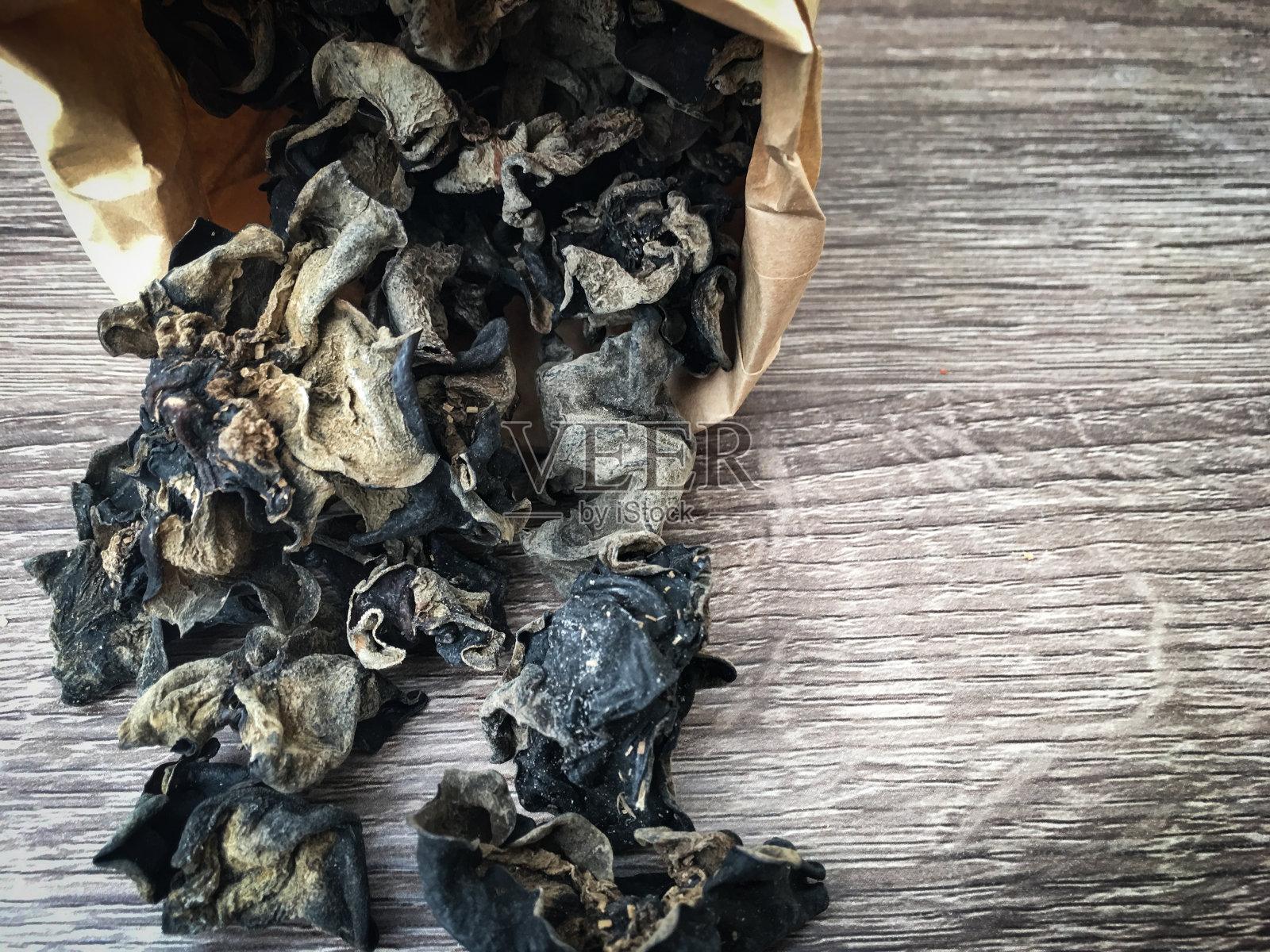 木耳黑木耳，中草药保健饮食照片摄影图片