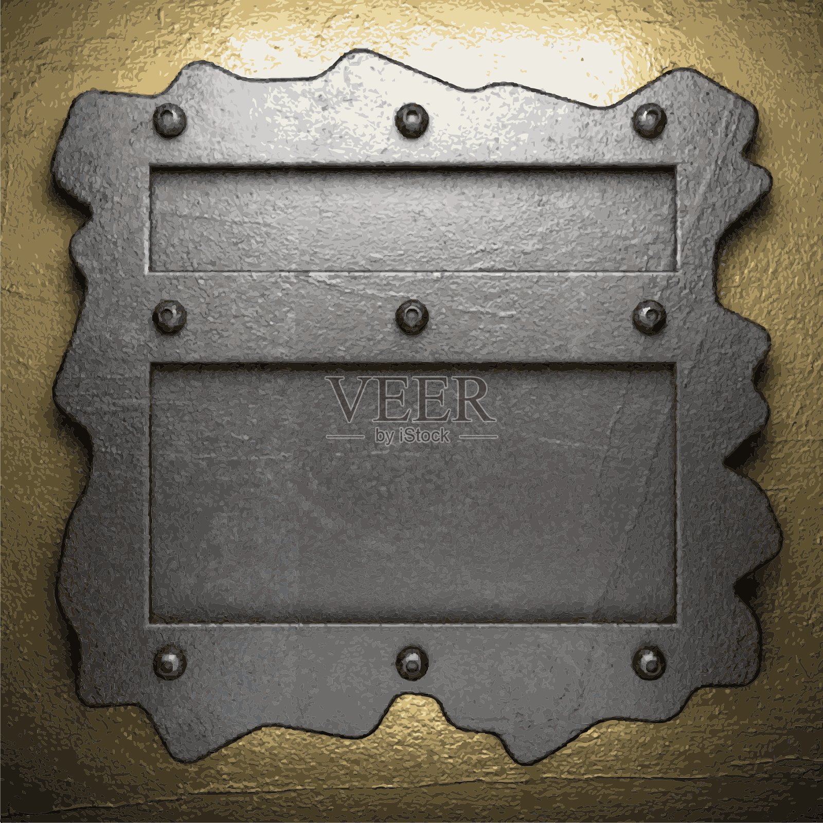 金色和银色背景插画图片素材