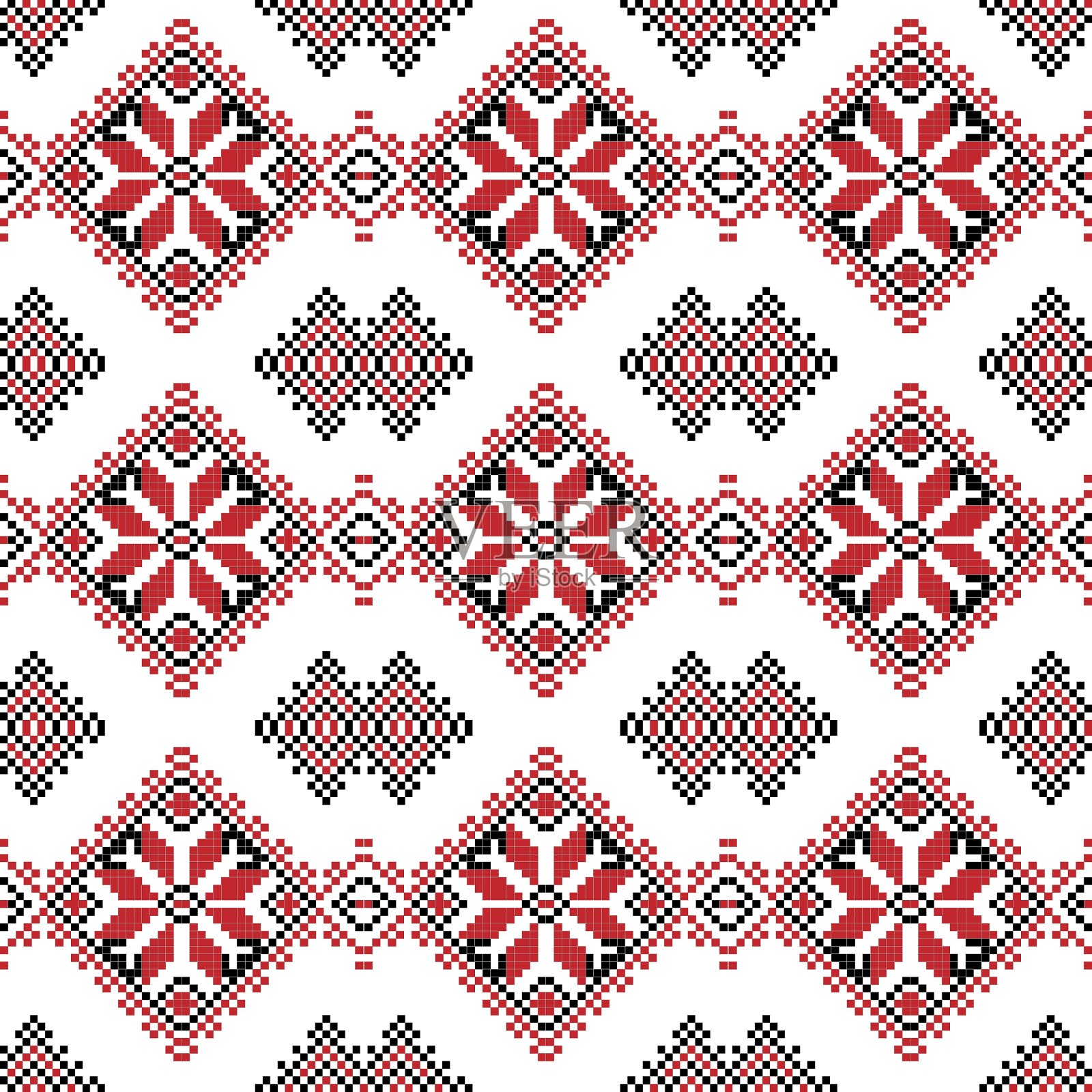 无缝的民族图案插画图片素材