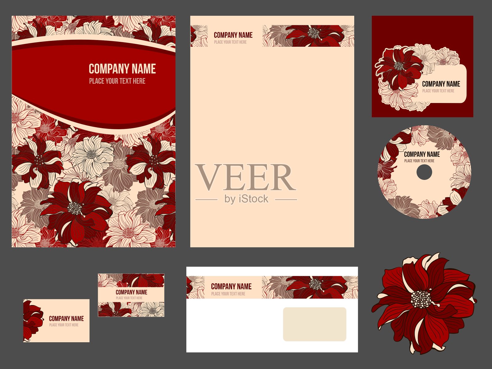 企业形象插画图片素材