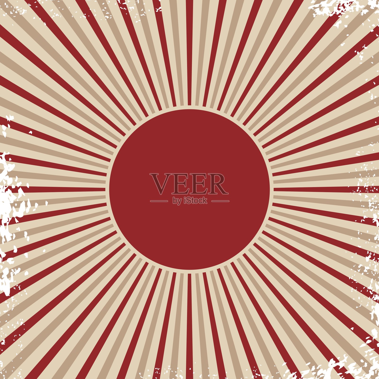 复古复古爆发邋遢主题插画图片素材