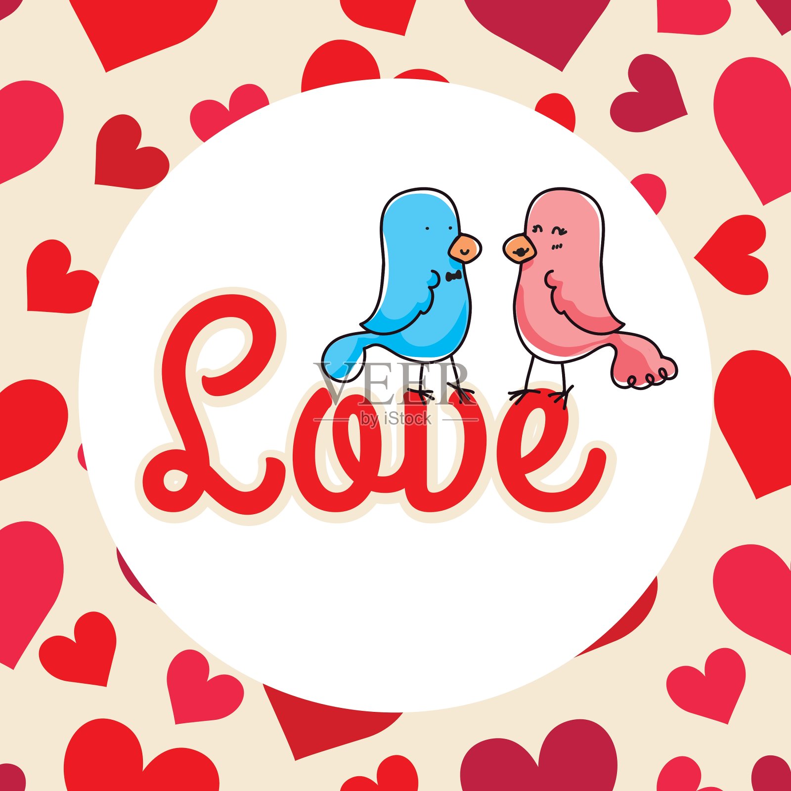 爱图标设计插画图片素材