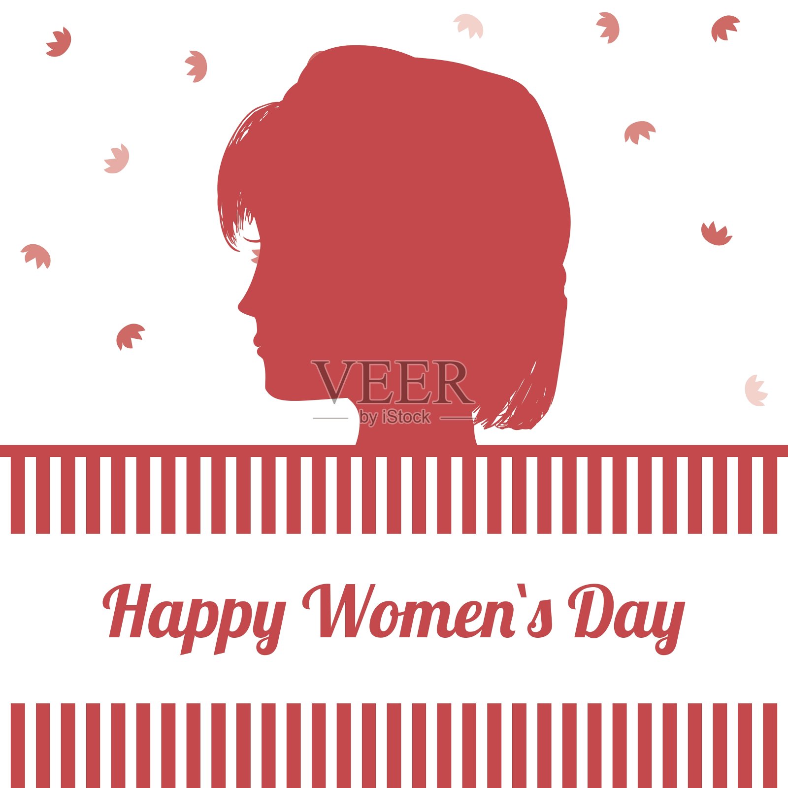 妇女节设计快乐插画图片素材