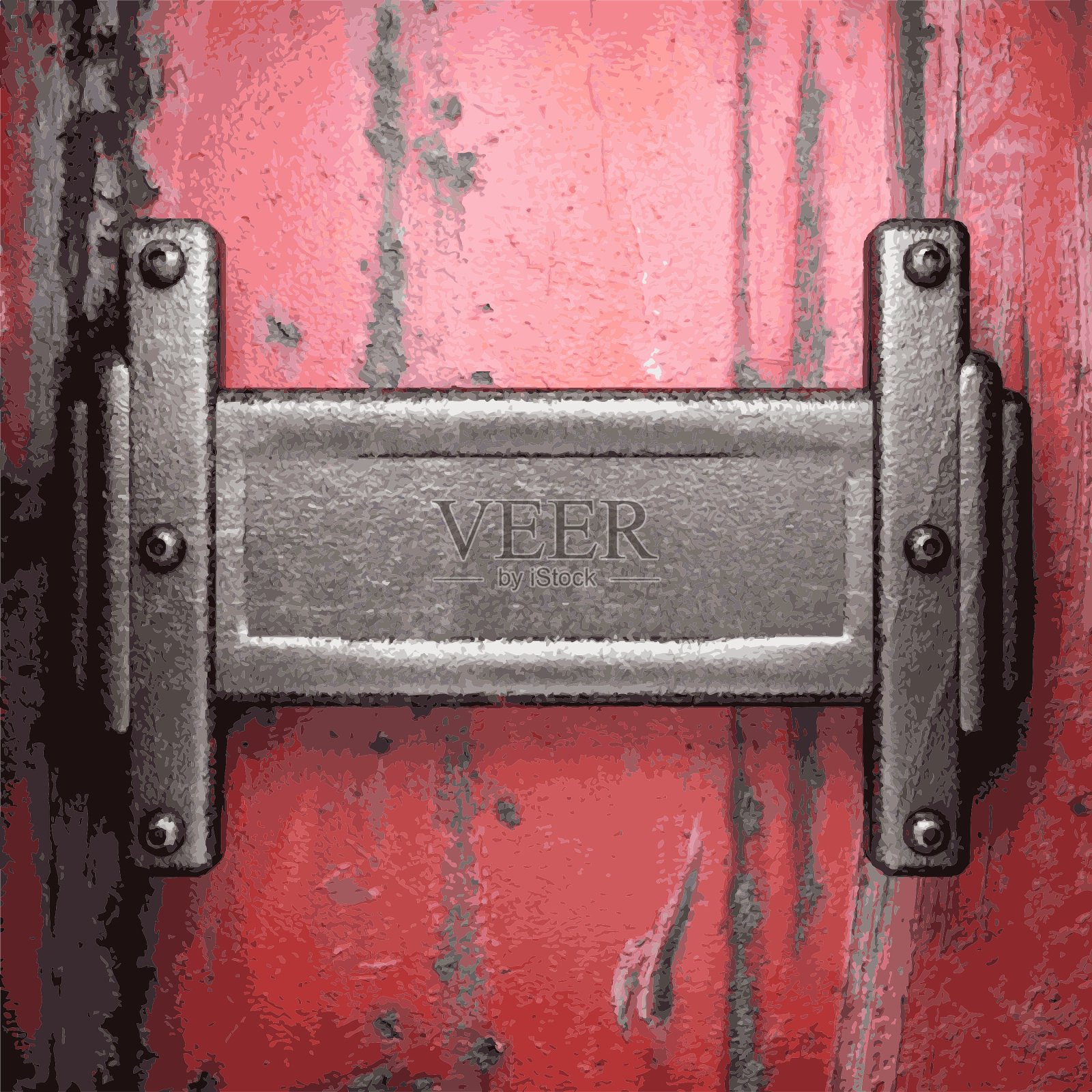 旧金属背景插画图片素材