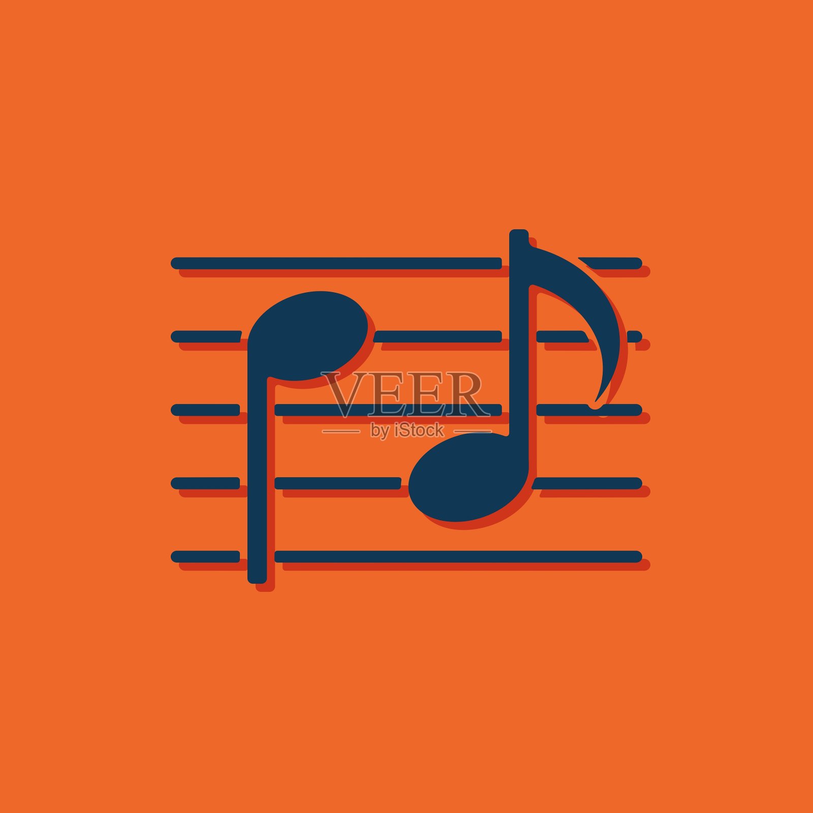 音乐图标插画图片素材