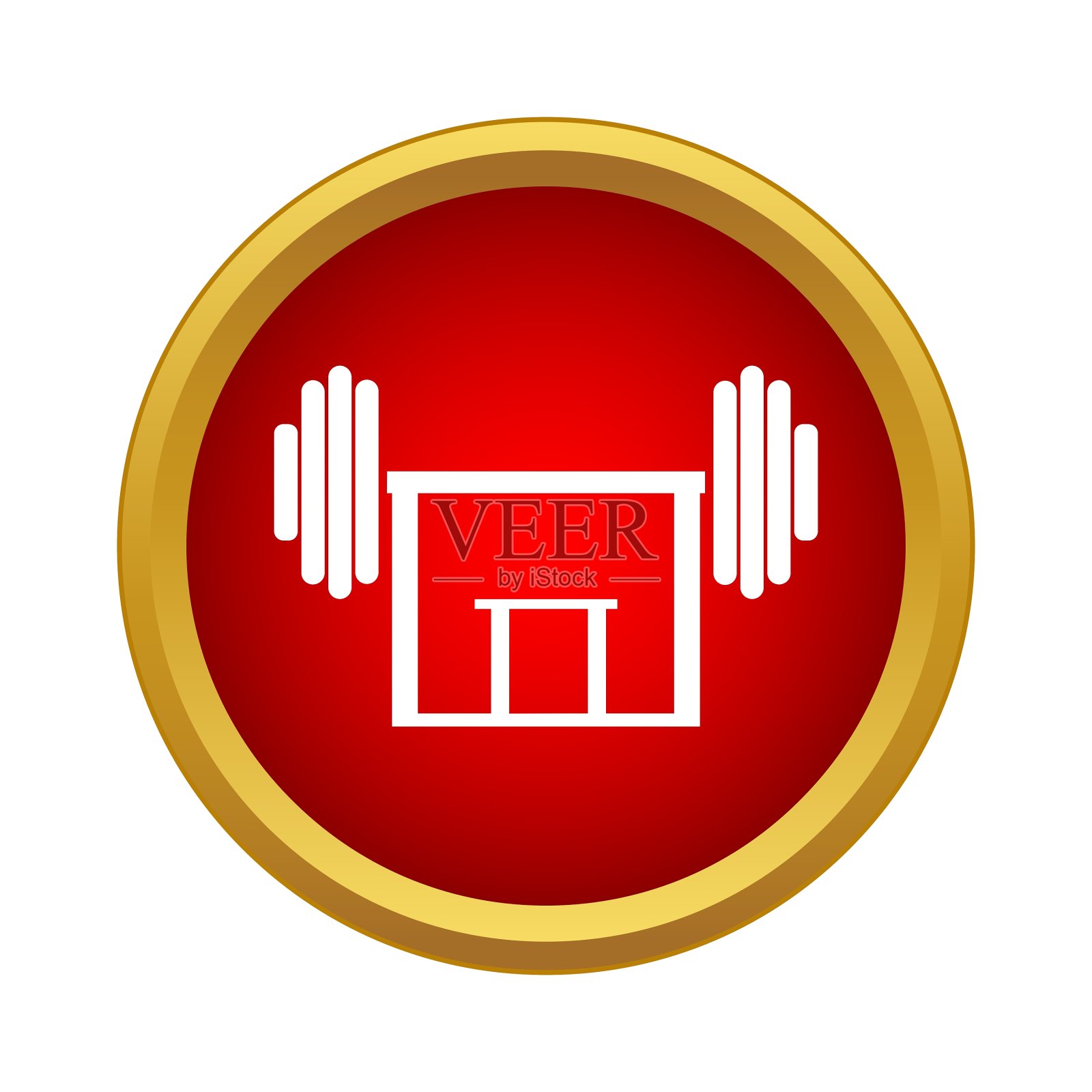 棒状架上的图标样式简单图标素材