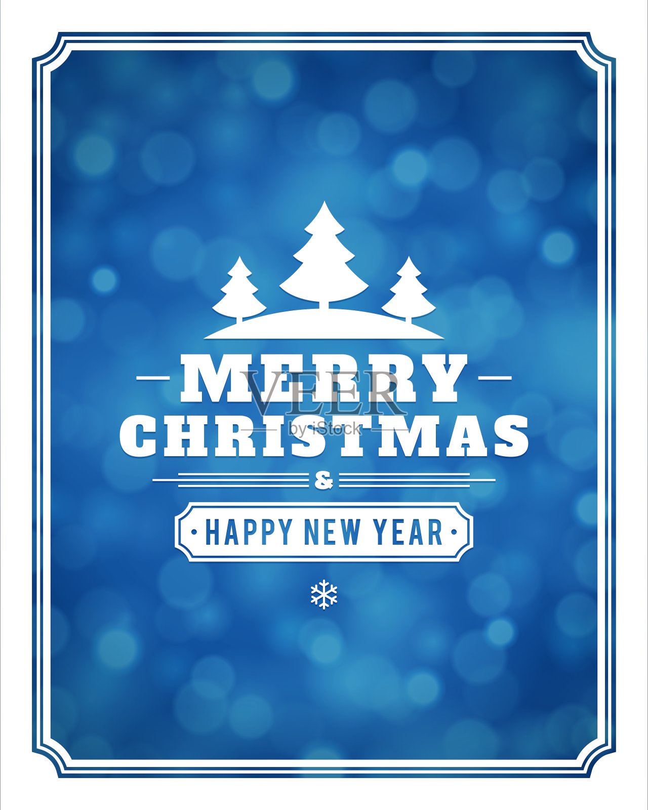 圣诞灯的背景插画图片素材