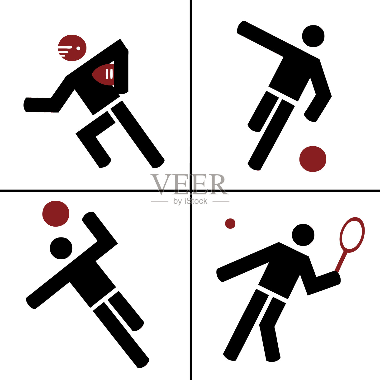 球运动的象征设计元素图片