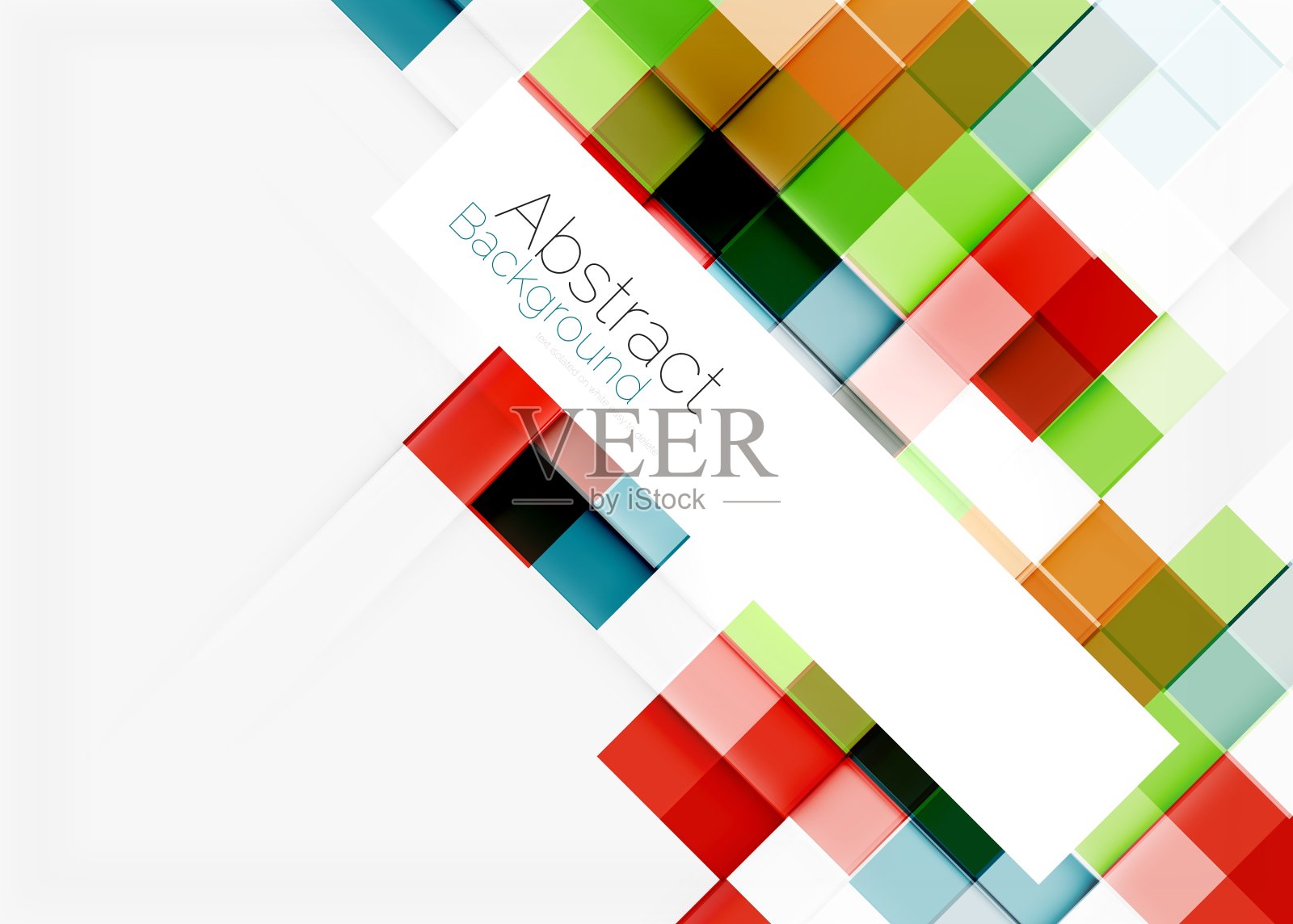 方形马赛克图案设计通用设计模板素材