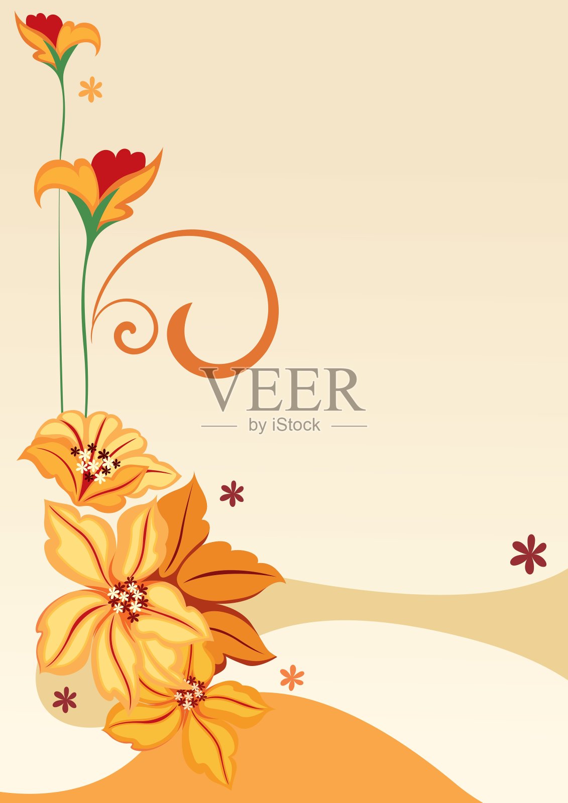 花设计模板素材