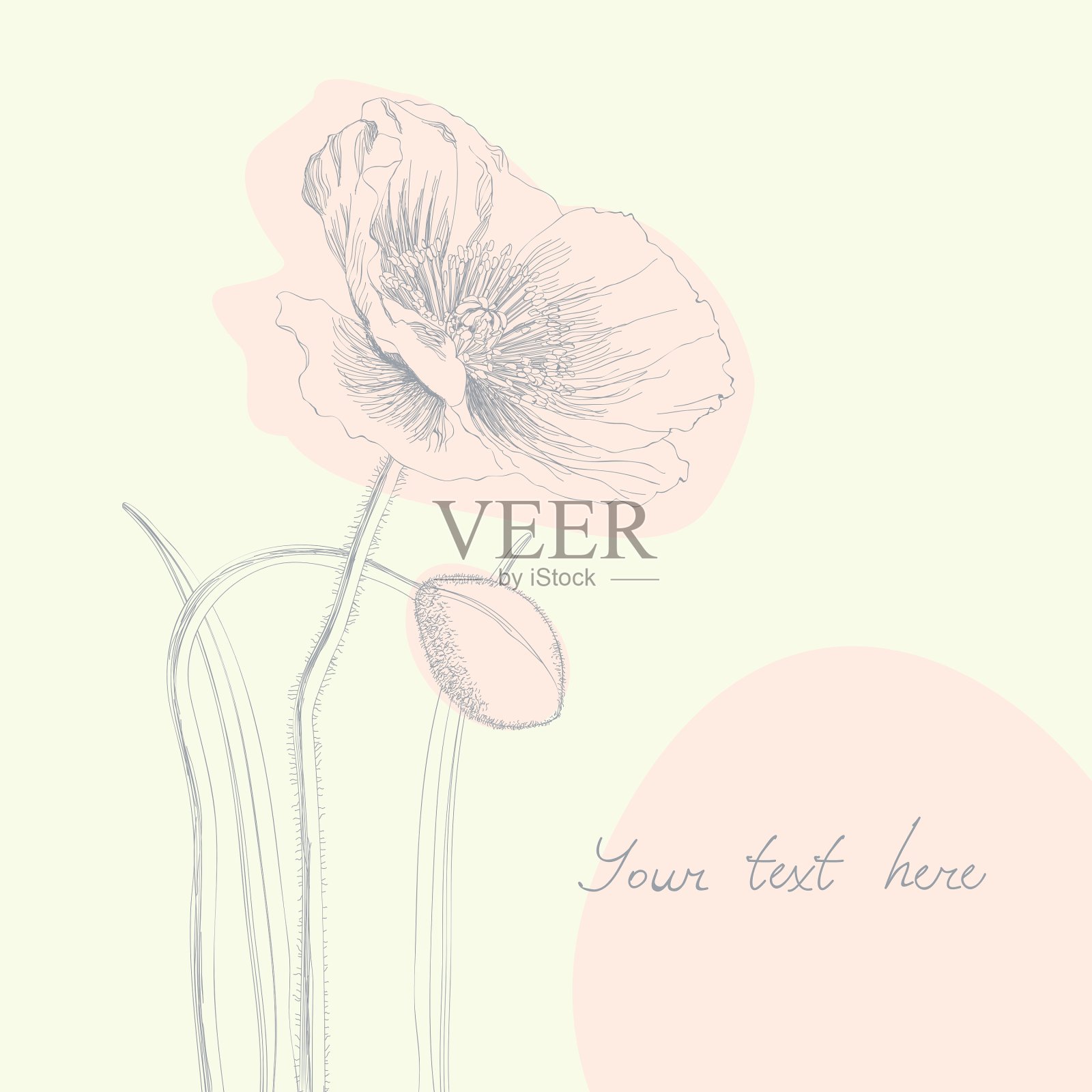 花光背景插画图片素材