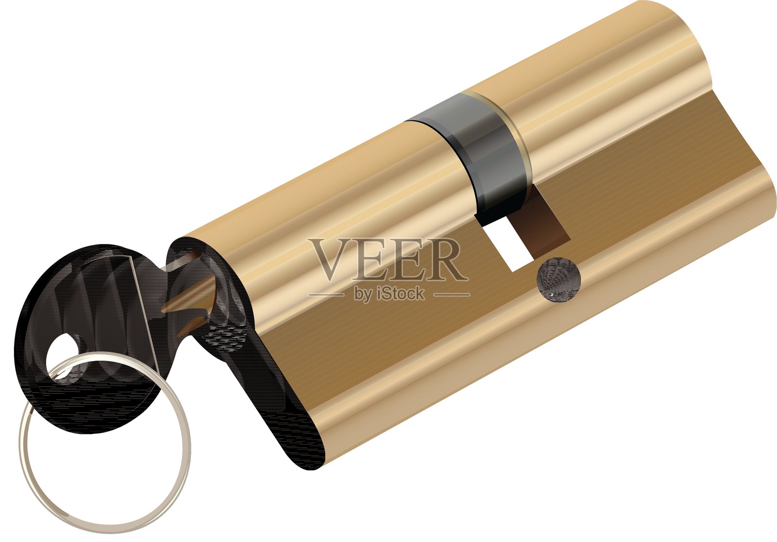 锁和钥匙设计元素图片