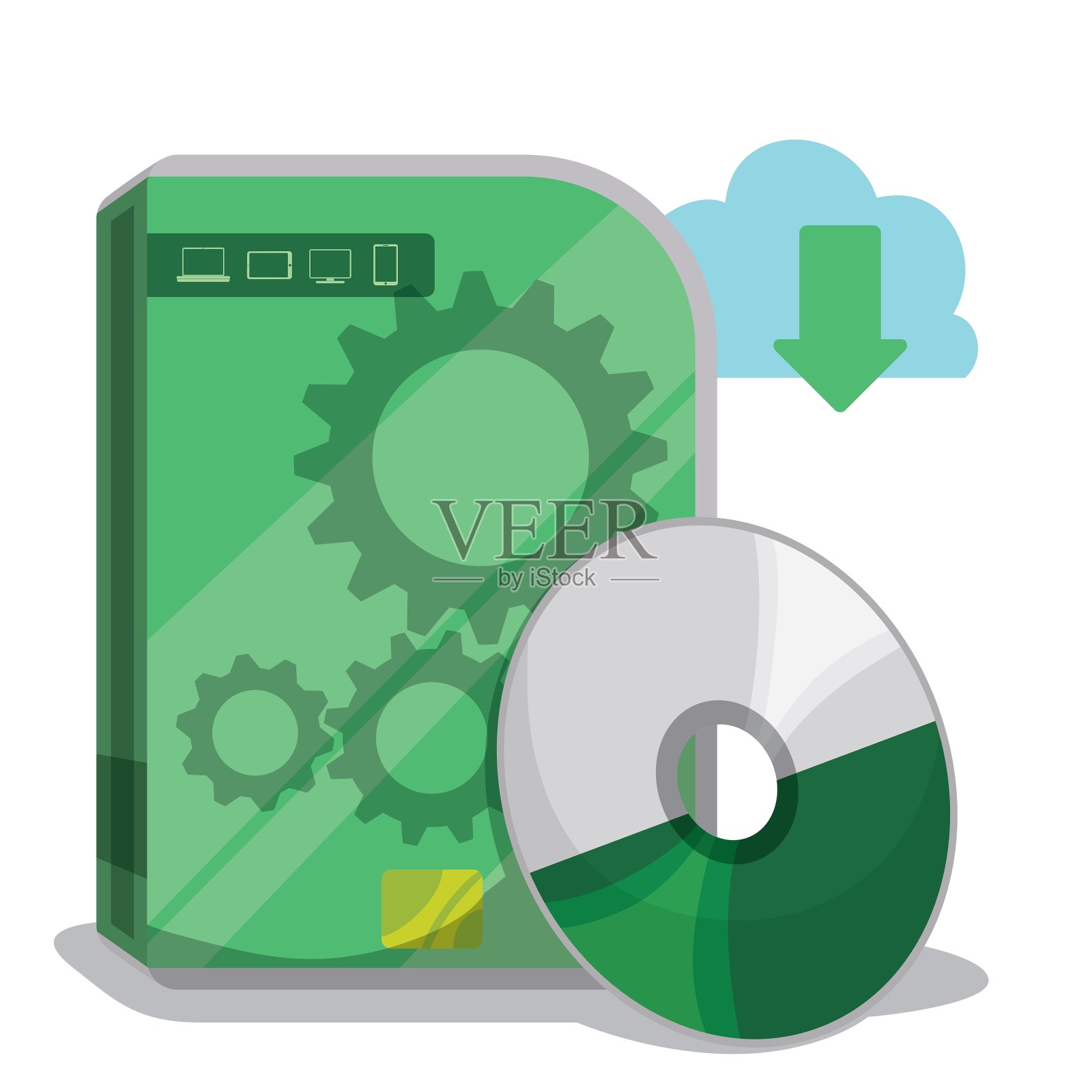 软件设计设计元素图片