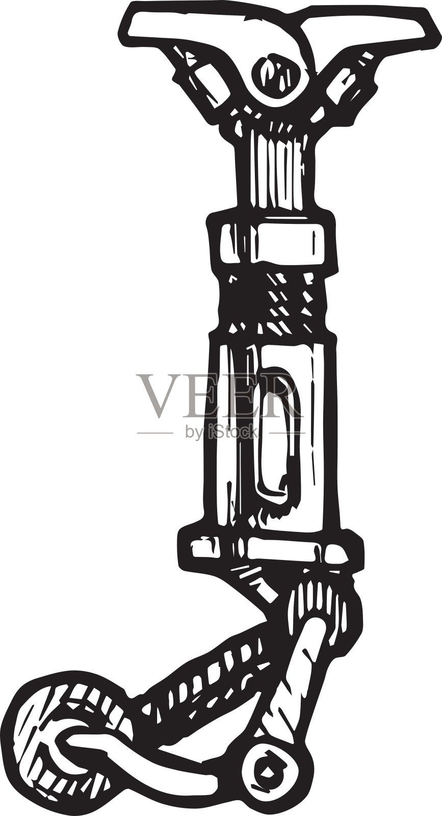 字母J插画图片素材