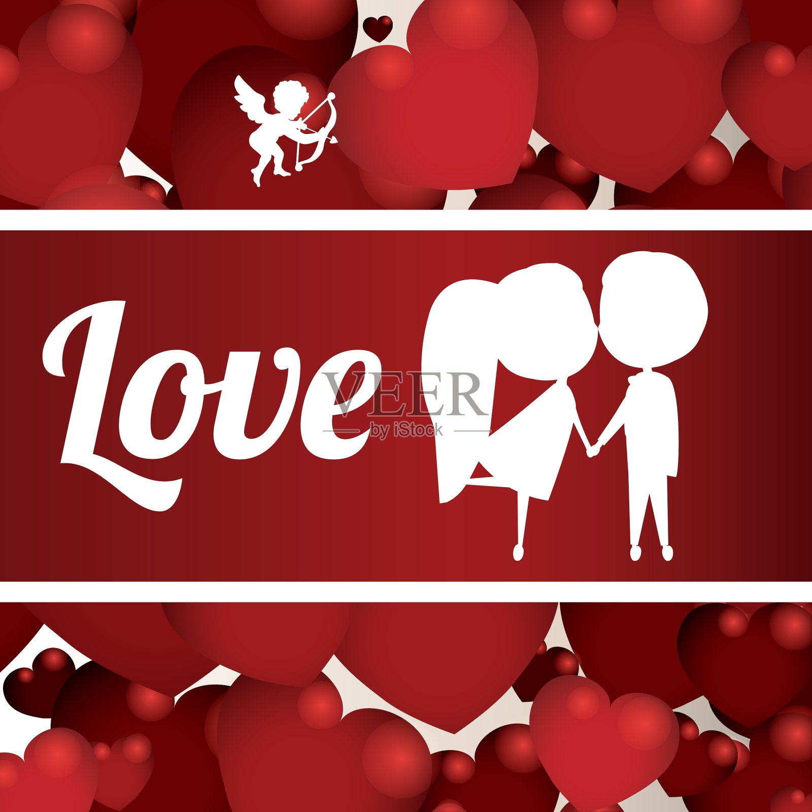 爱图标设计插画图片素材