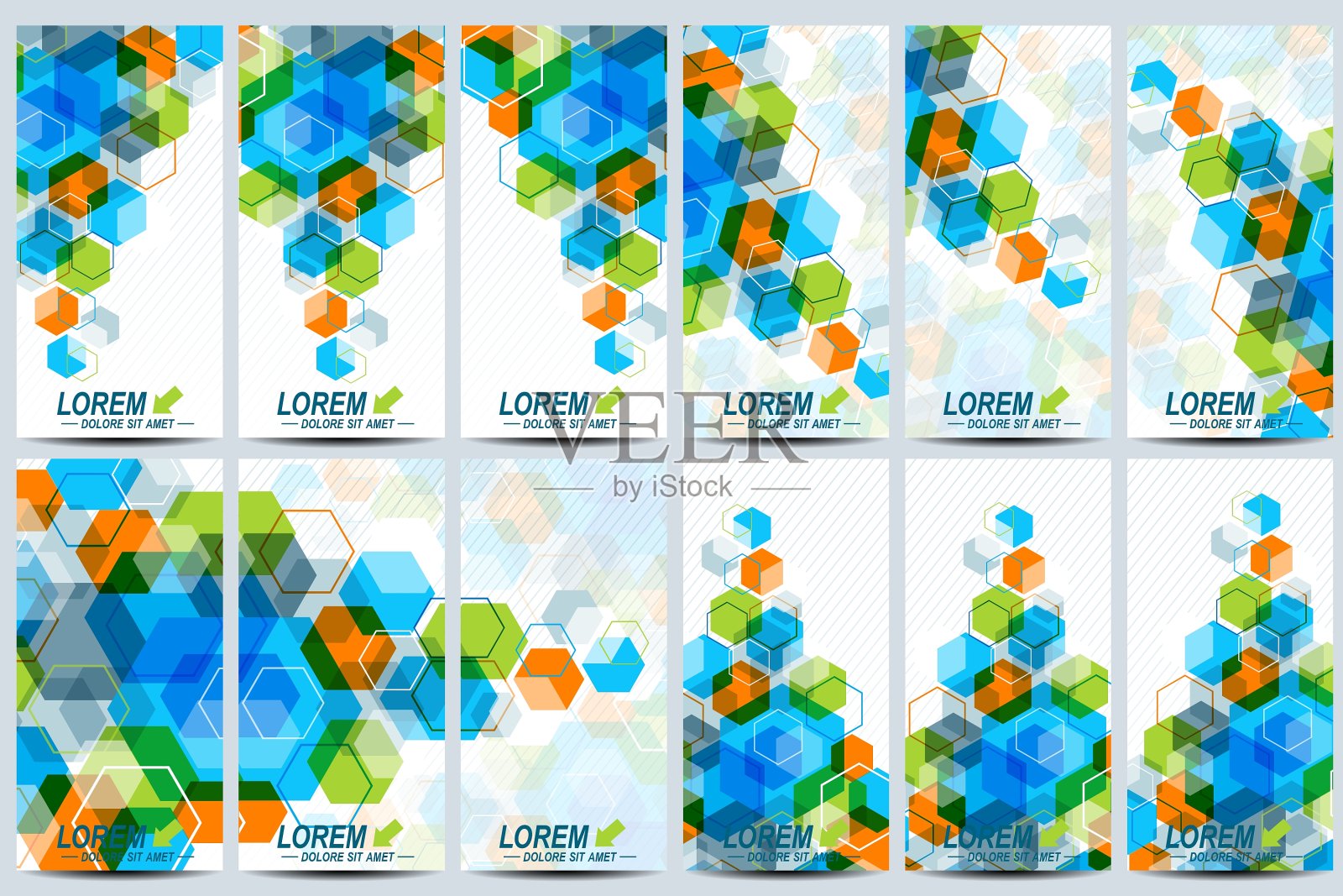 设置传单的背景与设计模板素材