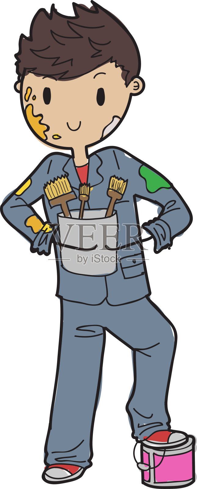 画家设计元素图片