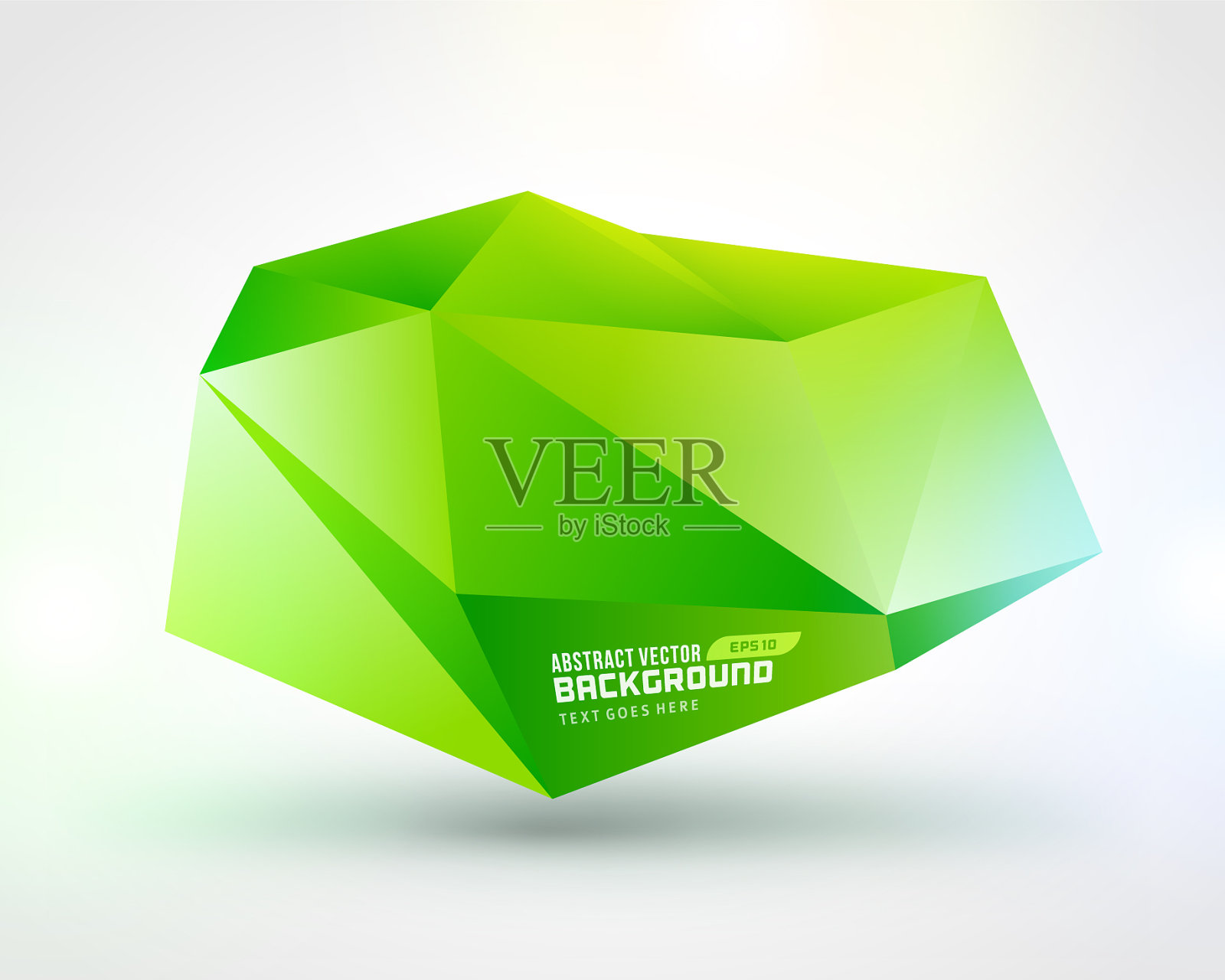 抽象几何三维形状颜色背景插画图片素材